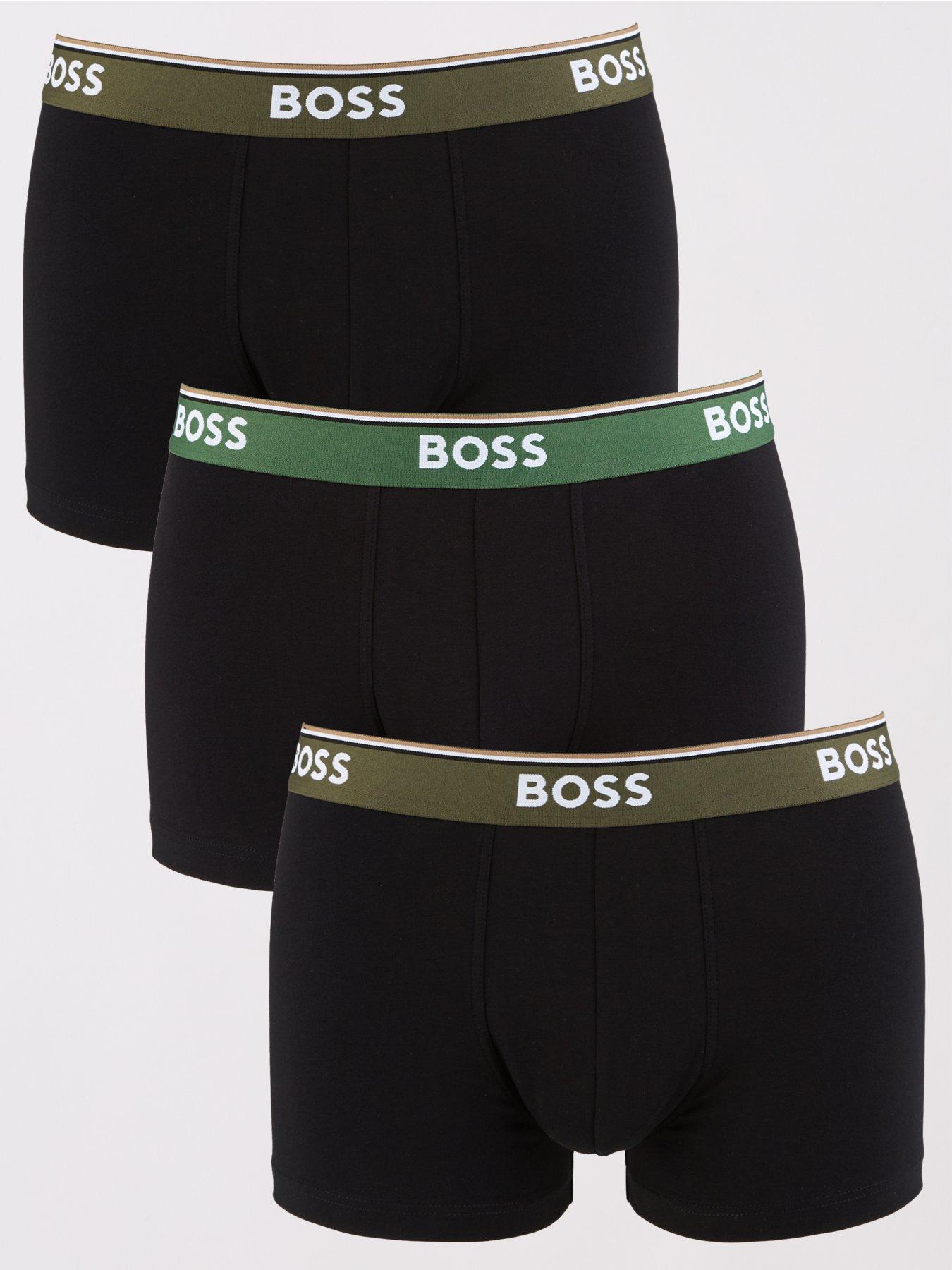 BOSS Bodywear Men's Boxer Trunks & Socks Gift Pack - Black