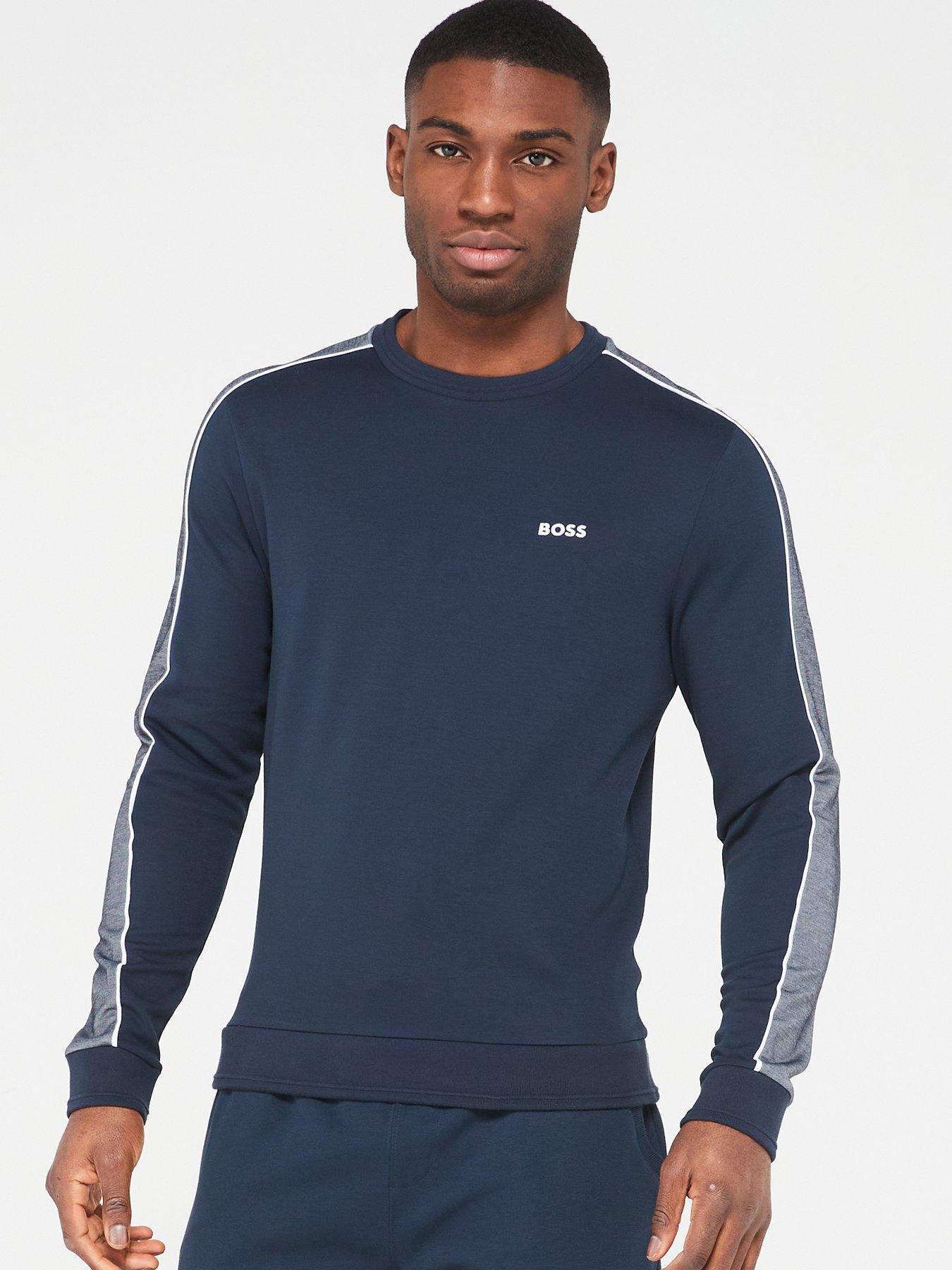 Boss bodywear velour online sweatshirt