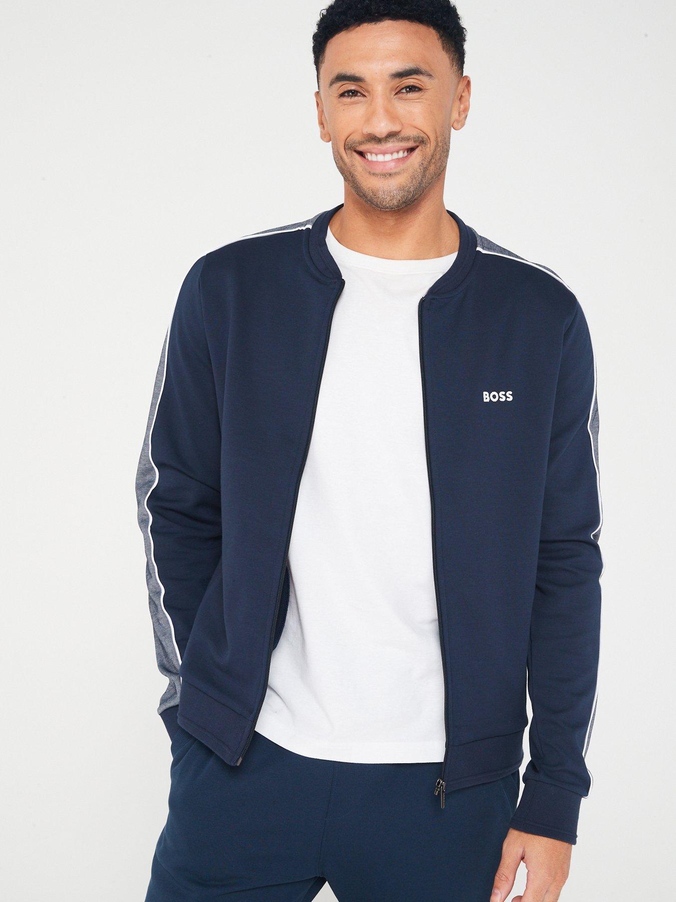 Bodywear Tracksuit Col Jacket Dark Blue