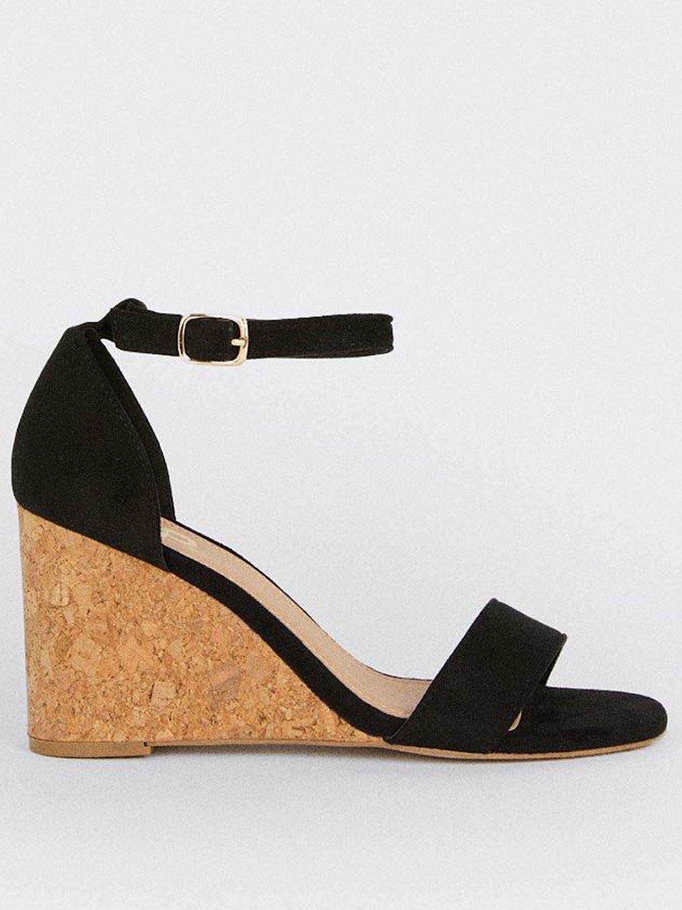 Dorothy perkins best sale black wedges