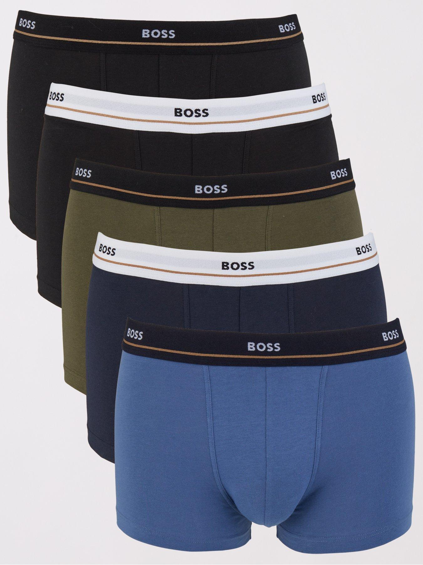 boss-5-pack-essential-trunks-multi