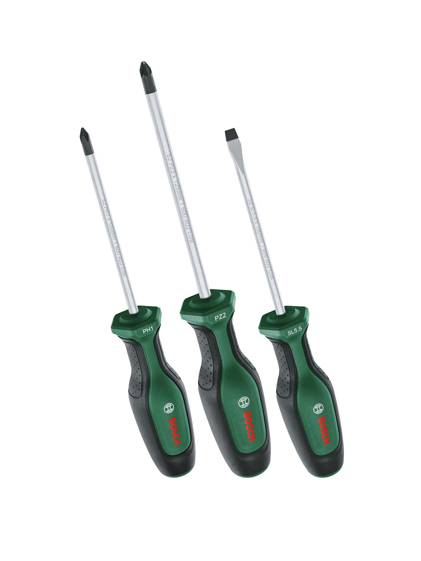 Image of Bosch 3 pcs Screwdriver Set