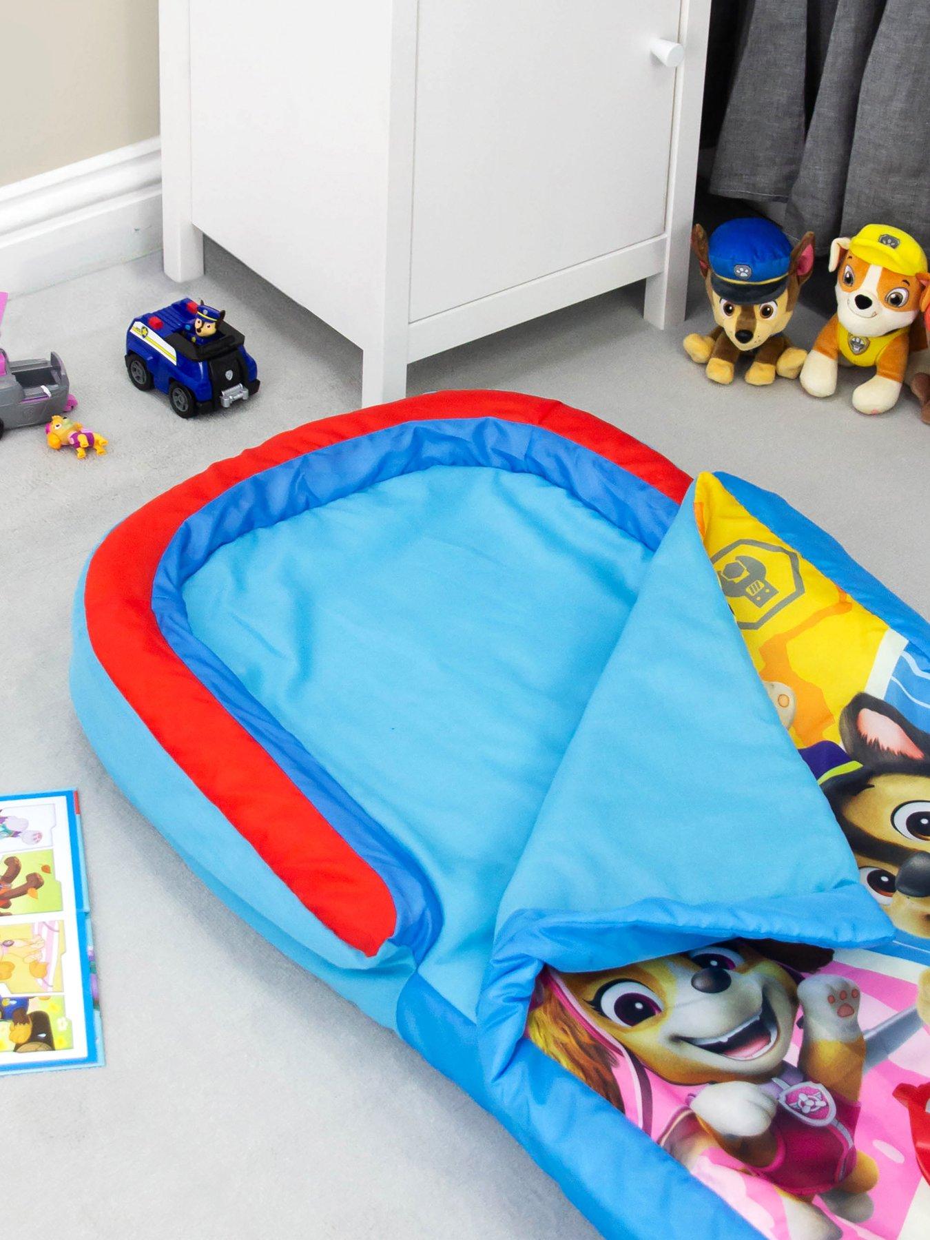 undefined Paw Patrol My First ReadyBed - 2 in 1 toddler sleeping bag and inflatable air bed in a bag with a pump