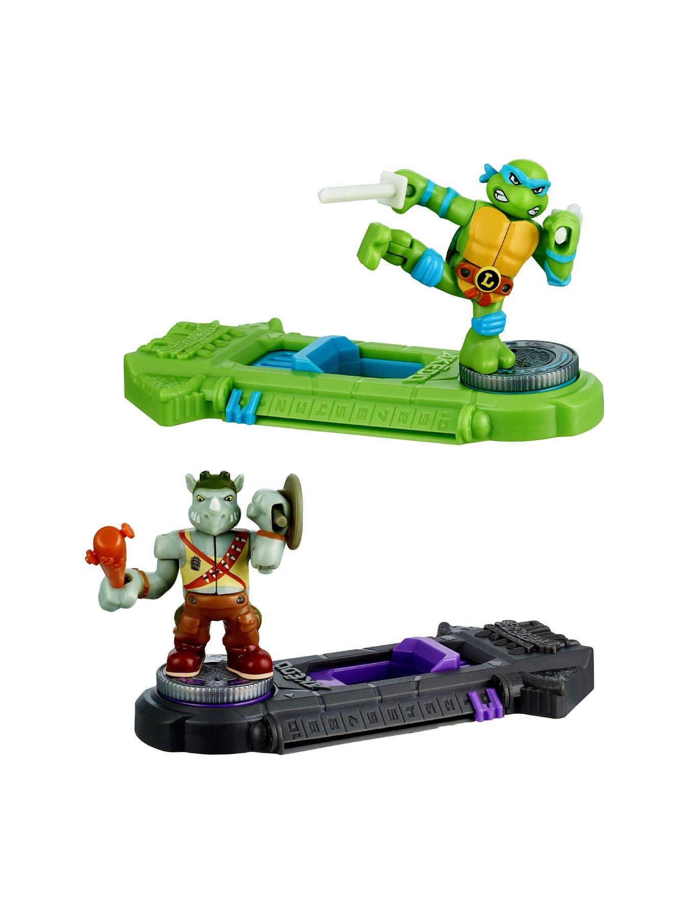 Image 3 of 6 of Akedo Legends Of Akedo X&nbsp;Teenage Mutant Ninja Turtles -&nbsp;Leonardo Vs Rocksteady
