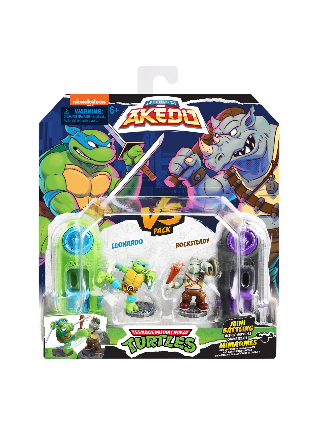 Image 6 of 6 of Akedo Legends Of Akedo X&nbsp;Teenage Mutant Ninja Turtles -&nbsp;Leonardo Vs Rocksteady