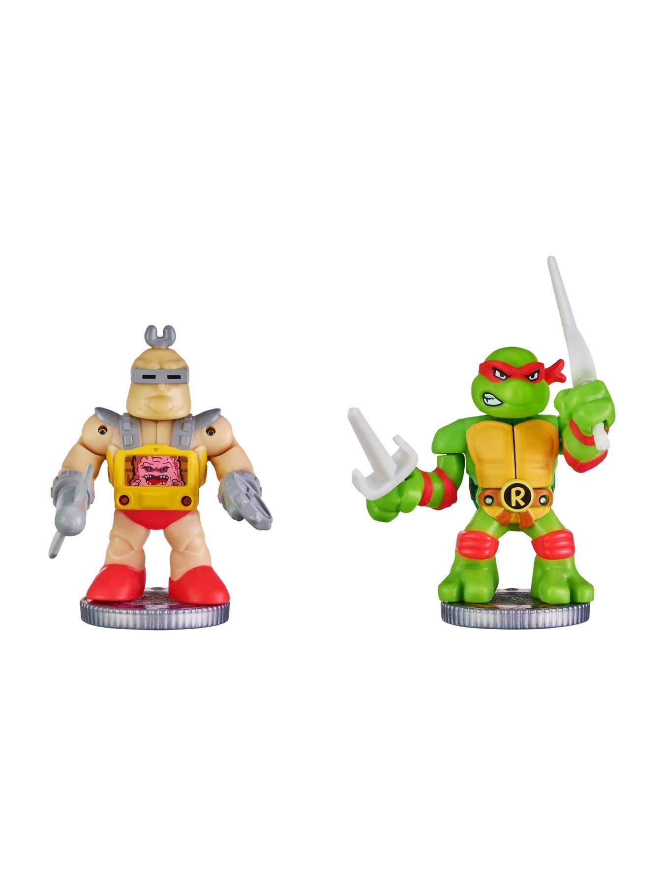 Image 4 of 6 of Akedo Legends Of Akedo Teenage Mutant Ninja Turtles. Mini Battling  Warriors Versus Pack Raphael Vs Krang
