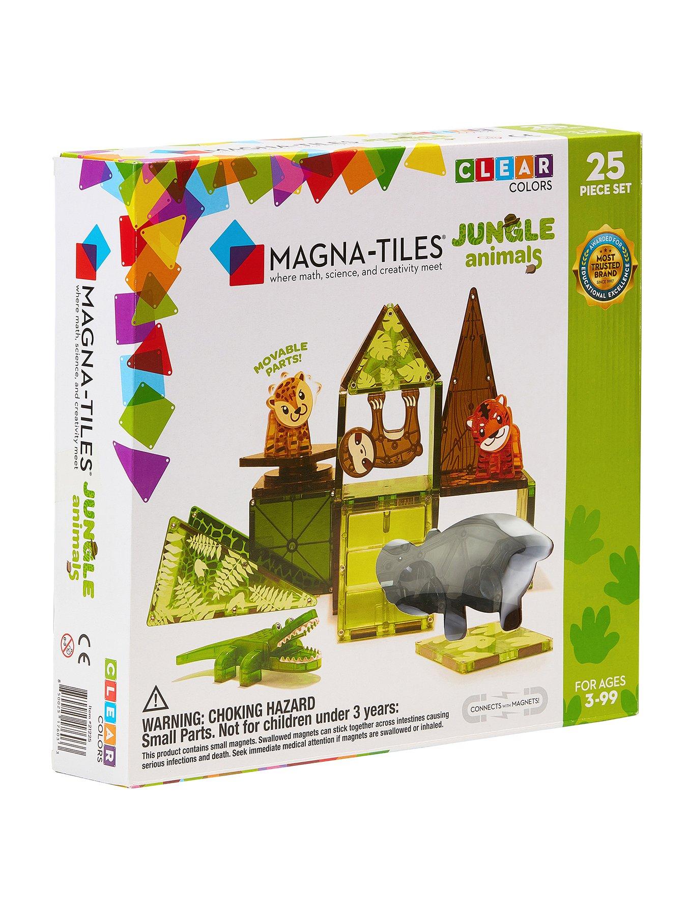 MAGNA-TILES Arctic Animals 25-Piece Magnetic Construction Set, The ORIGINAL  Magnetic Building Brand