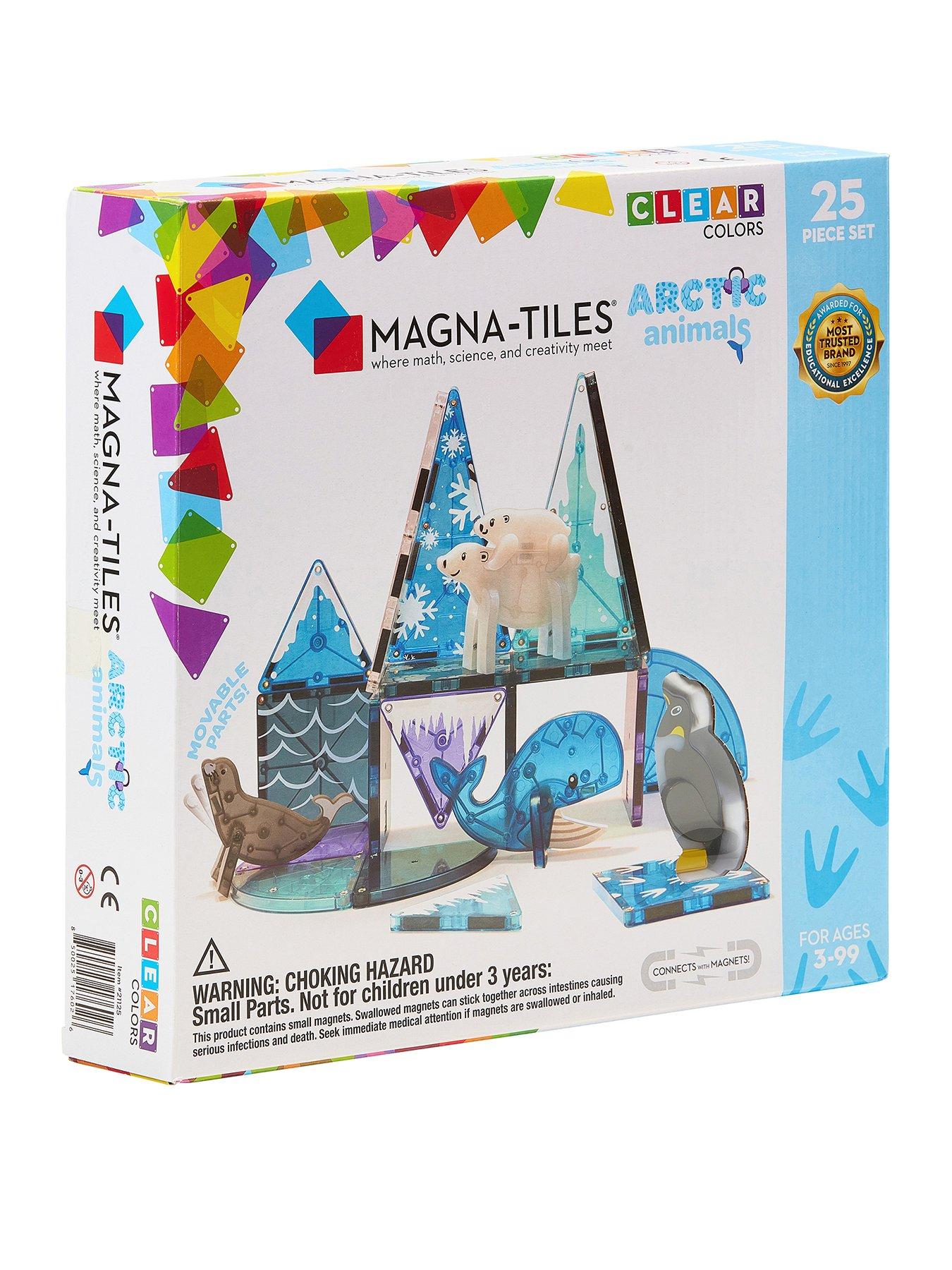 Buy Original Magna Tiles Clear Colours 32 Piece Set at Popup Kids