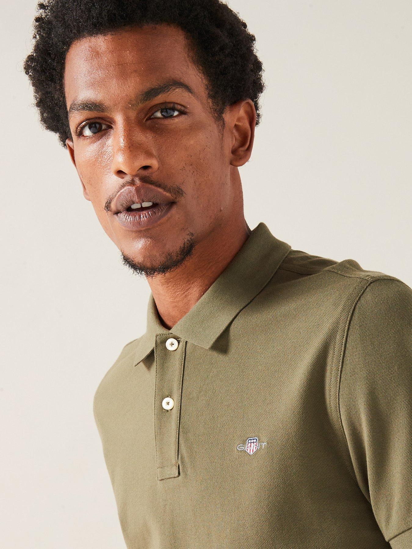 gant-regular-fit-shield-ss-pique-polo-greenoutfit