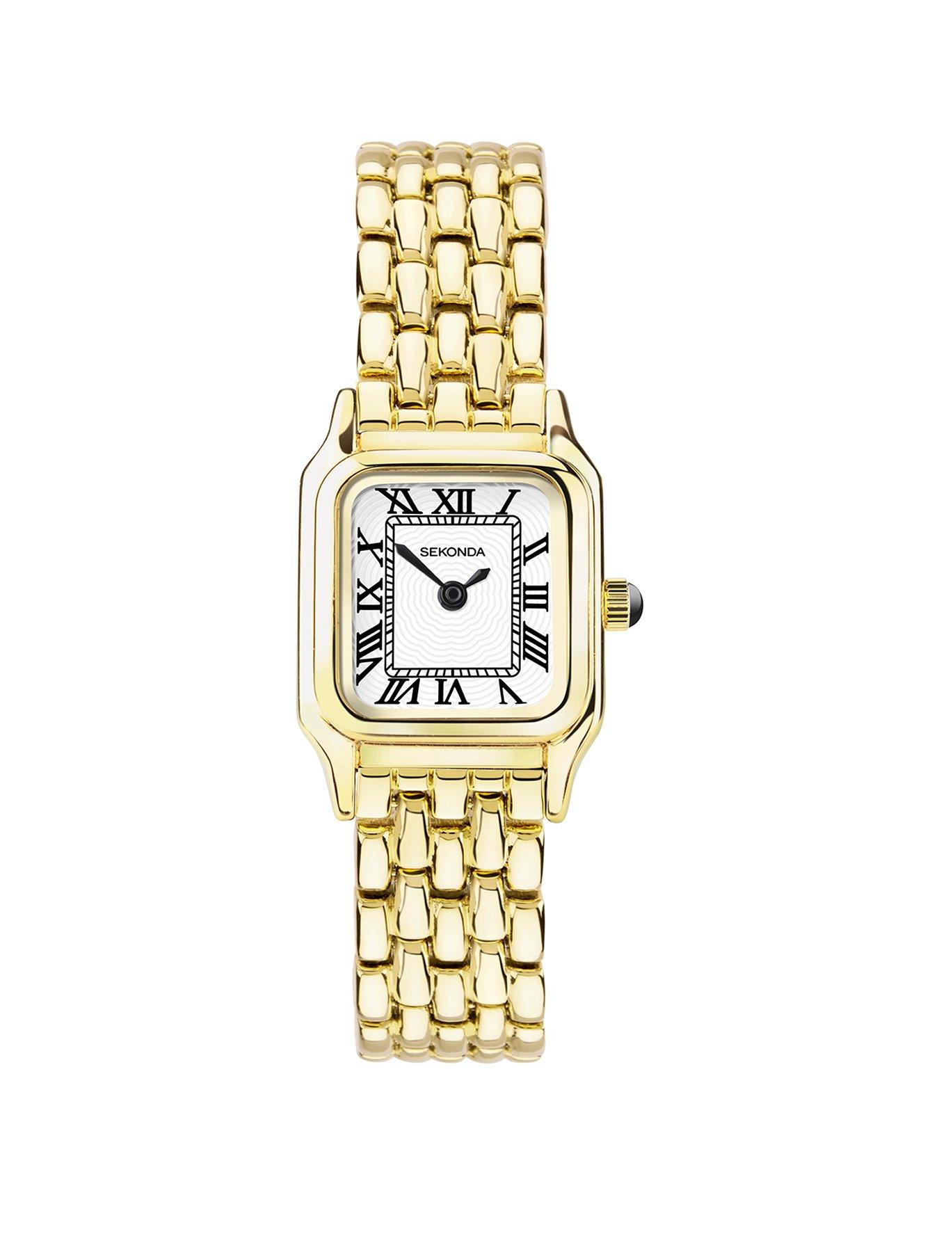 sekonda-womens-monica-gold-bracelet-analogue-watch