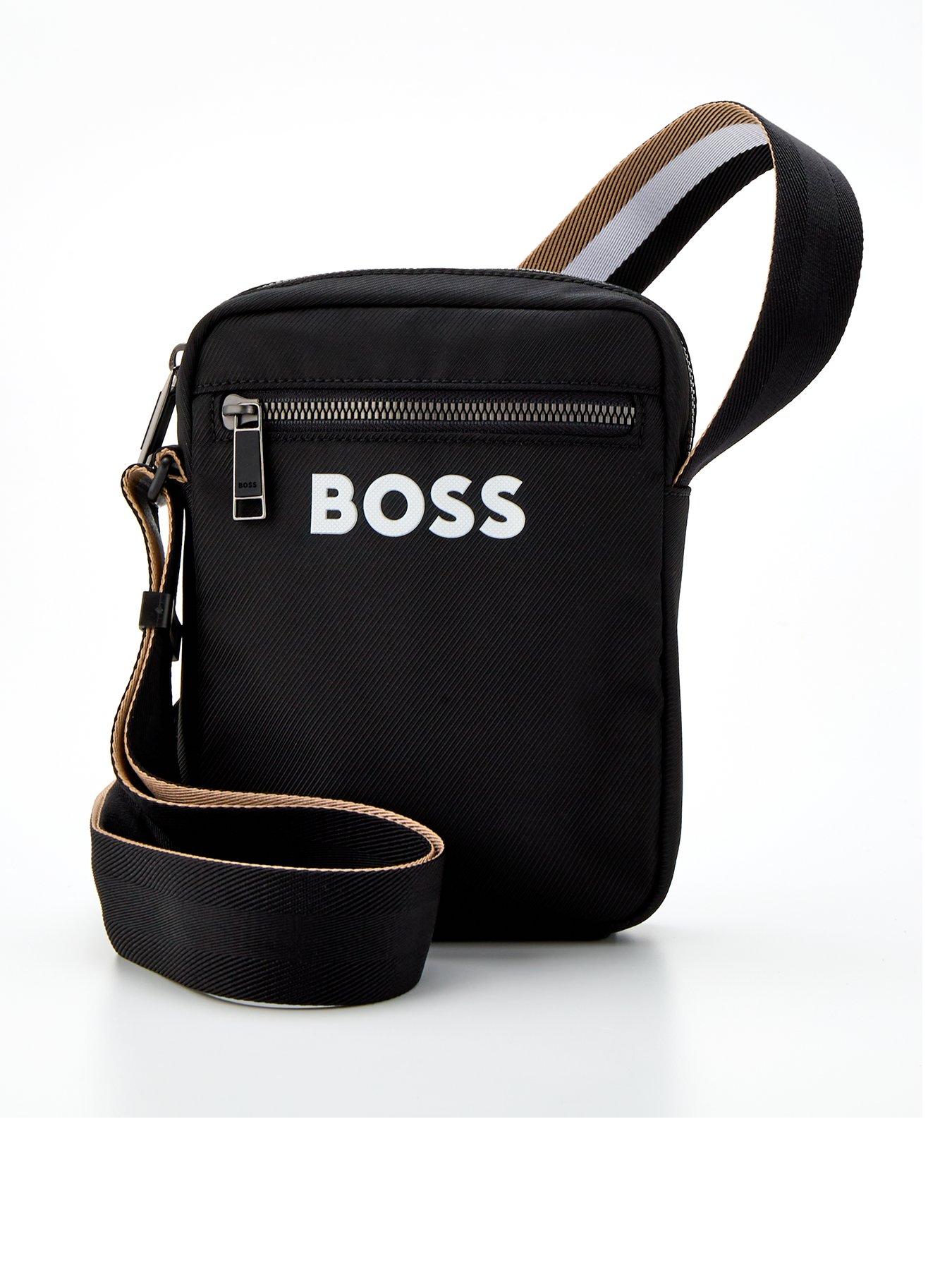 Image 1 of 4 of BOSS Catch 3.0 NS Zip Crossbody Bag- Black