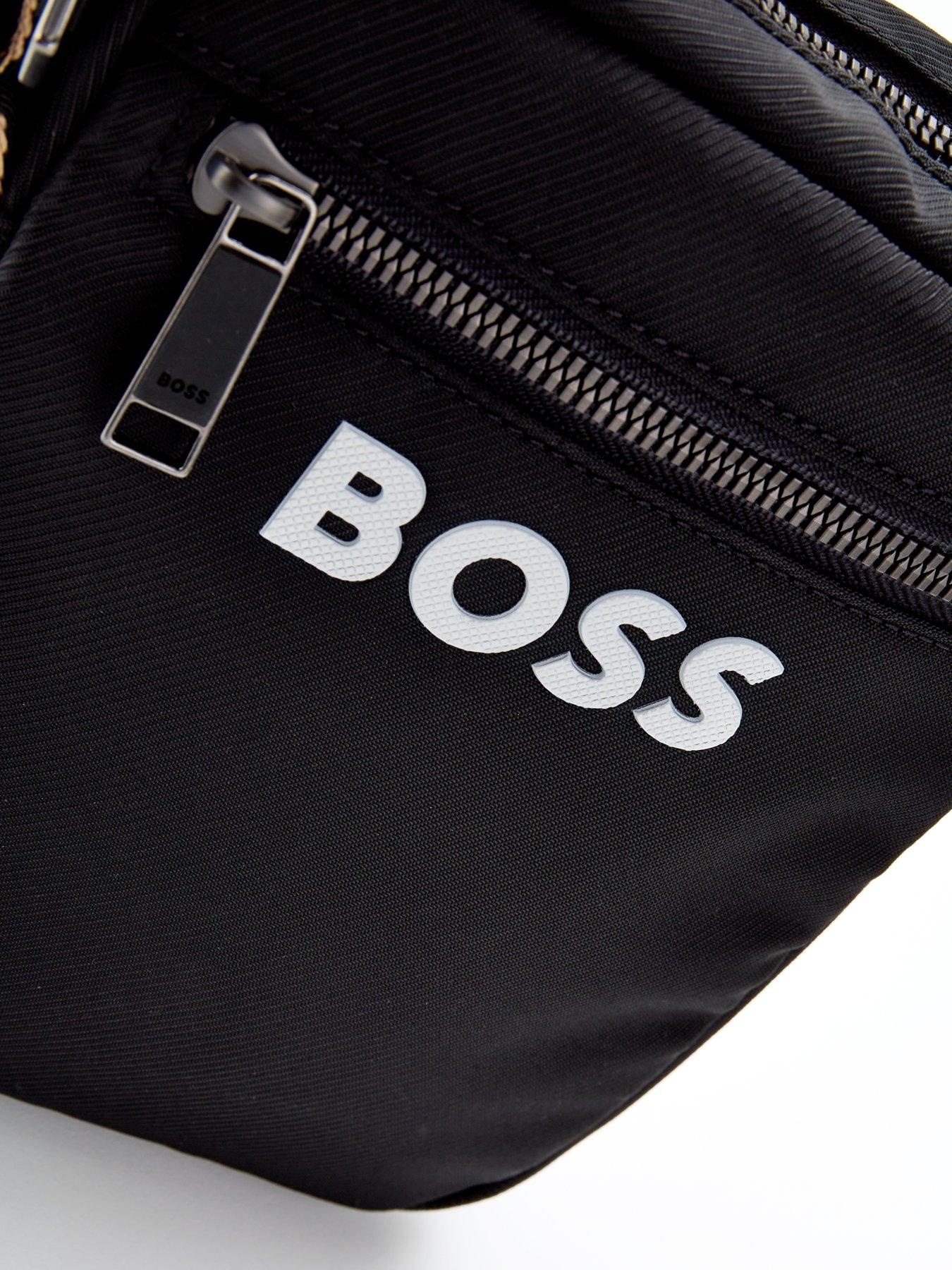 Image 3 of 4 of BOSS Catch 3.0 NS Zip Crossbody Bag- Black