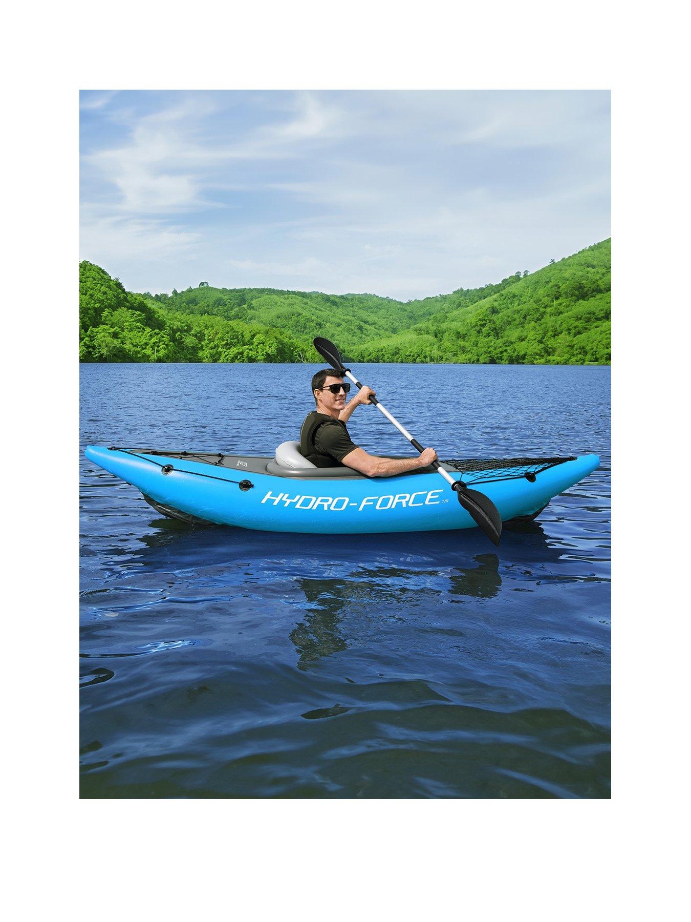 Image 1 of 6 of Hydro-Force Hydro-Force Cove Champion X1 Inflatable One Person Kayak Set