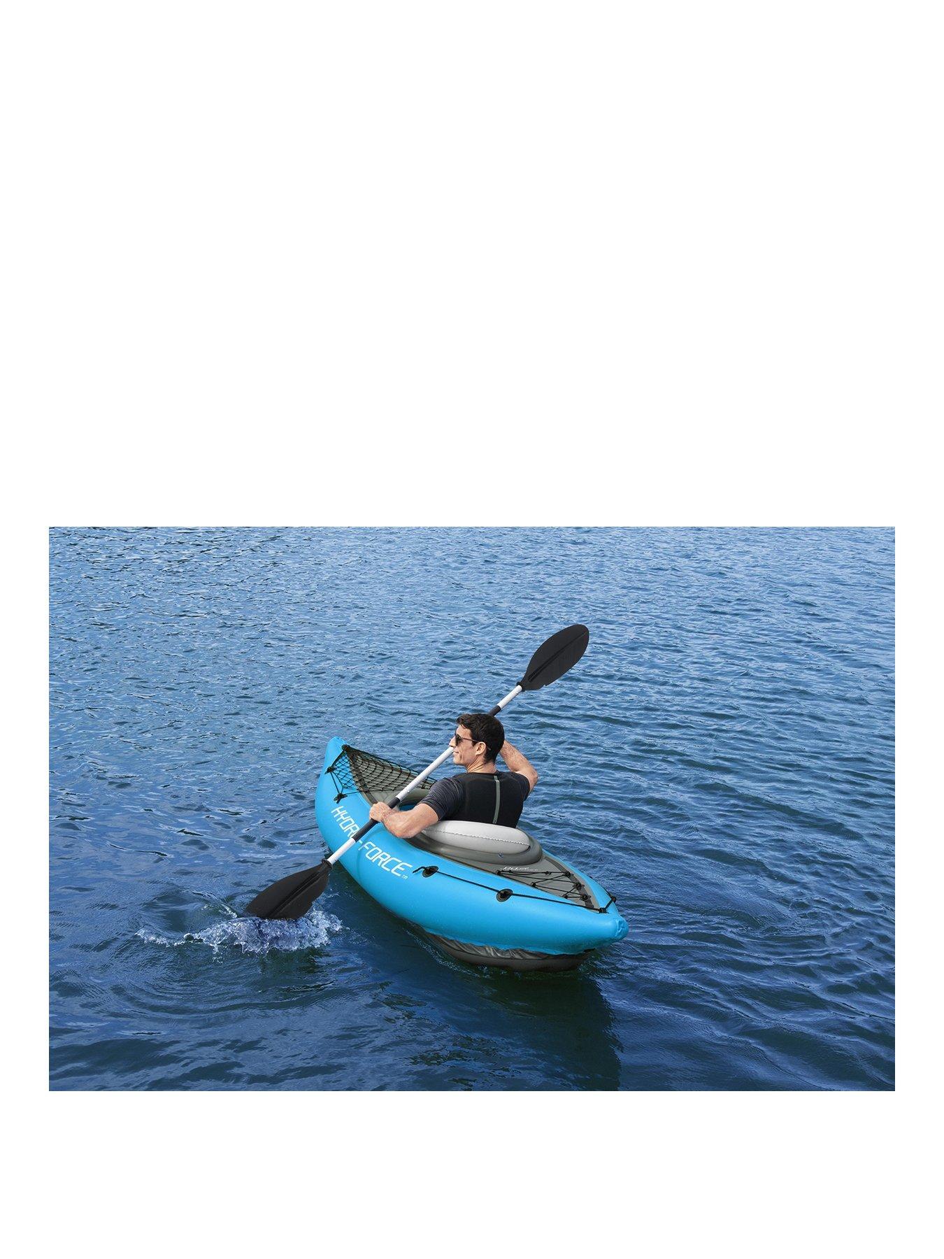 Image 2 of 6 of Hydro-Force Hydro-Force Cove Champion X1 Inflatable One Person Kayak Set