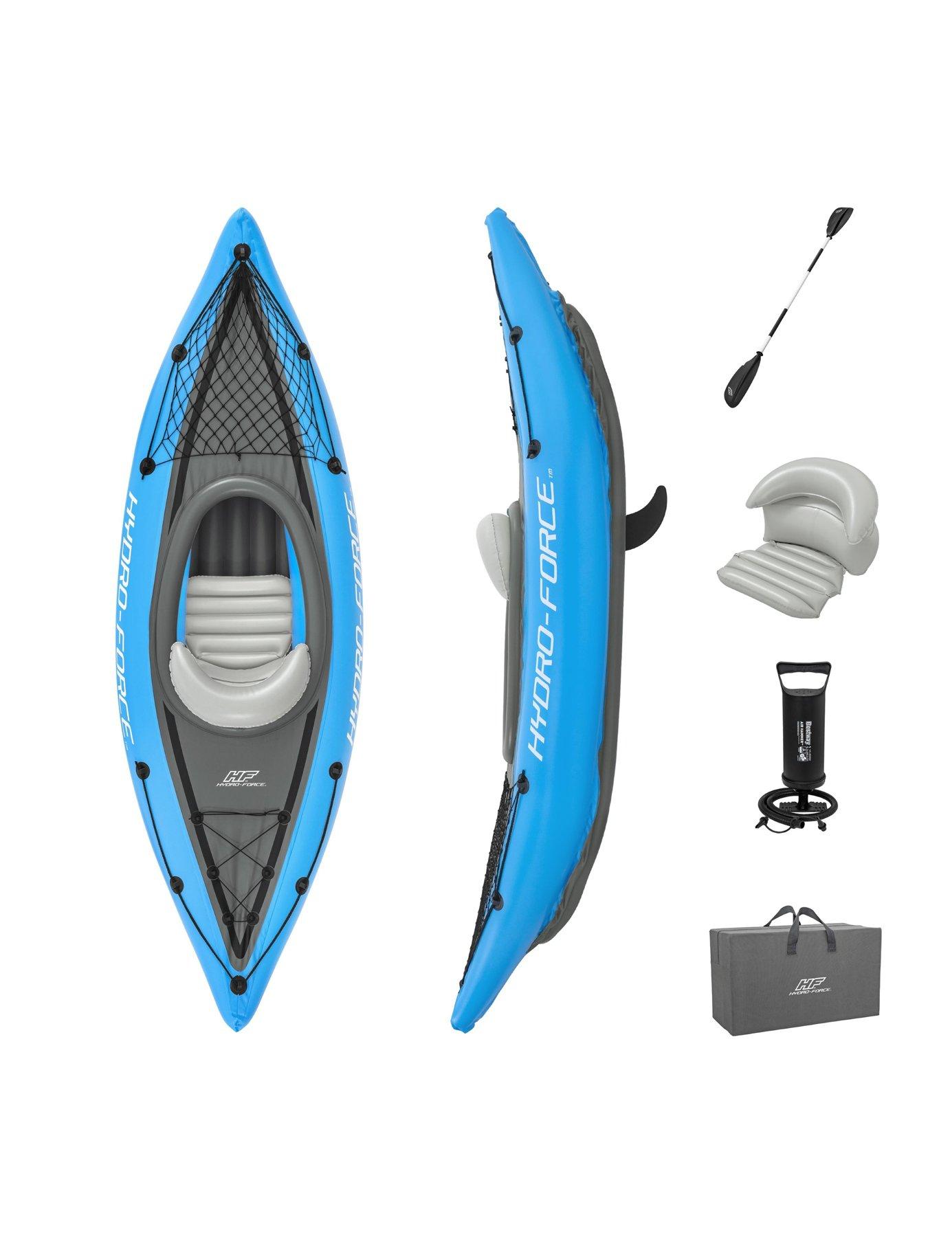 Image 4 of 6 of Hydro-Force Hydro-Force Cove Champion X1 Inflatable One Person Kayak Set
