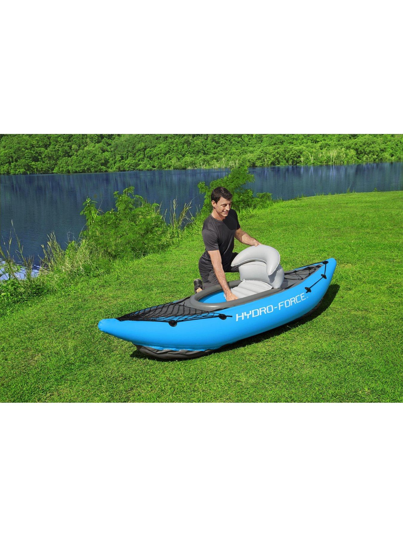 Image 6 of 6 of Hydro-Force Hydro-Force Cove Champion X1 Inflatable One Person Kayak Set