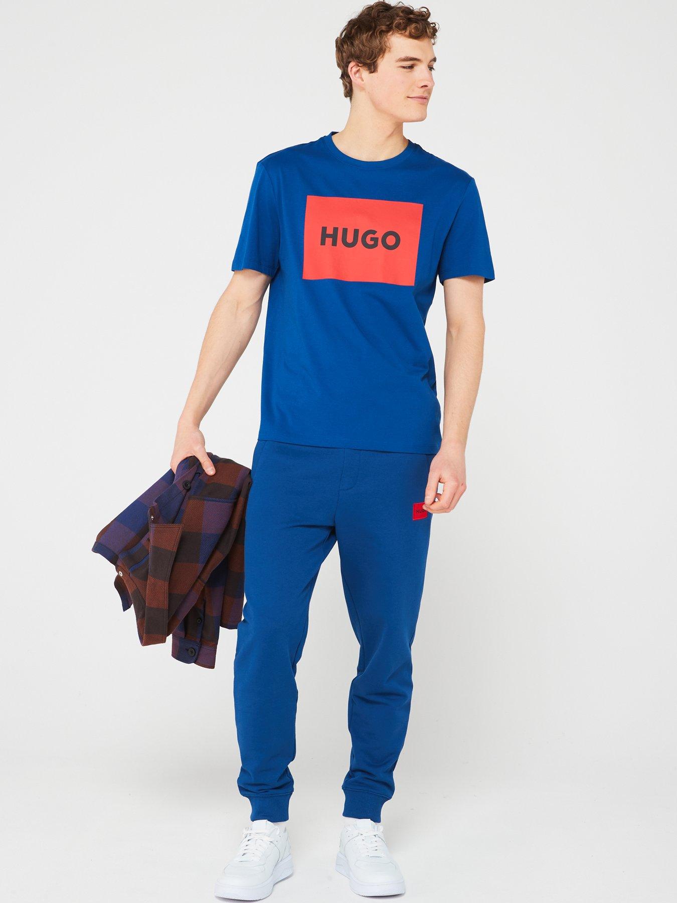 hugo-dulive222-regular-fit-t-shirt-blueback