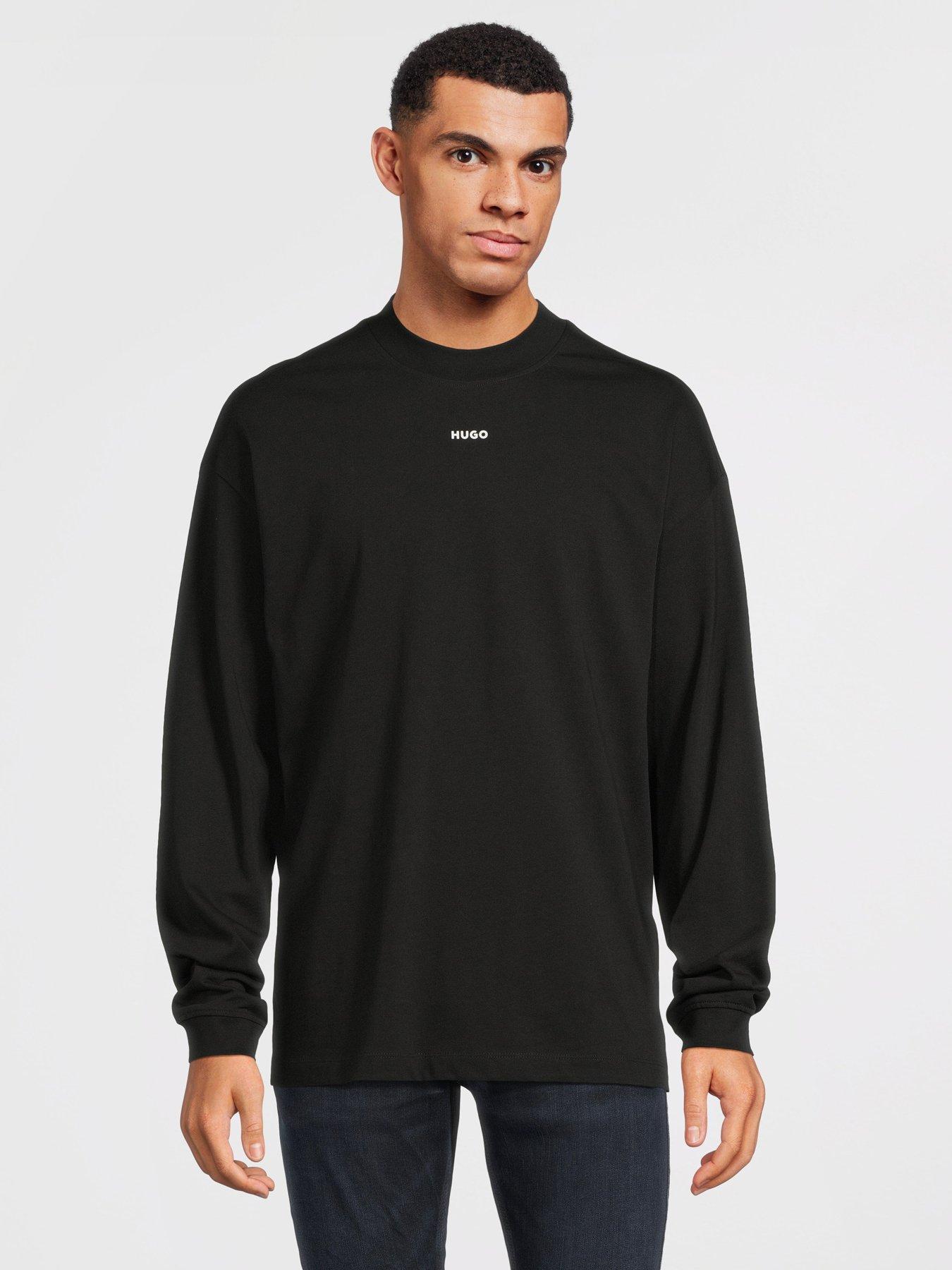 HUGO Daposo Relaxed Fit T-Shirt - Black