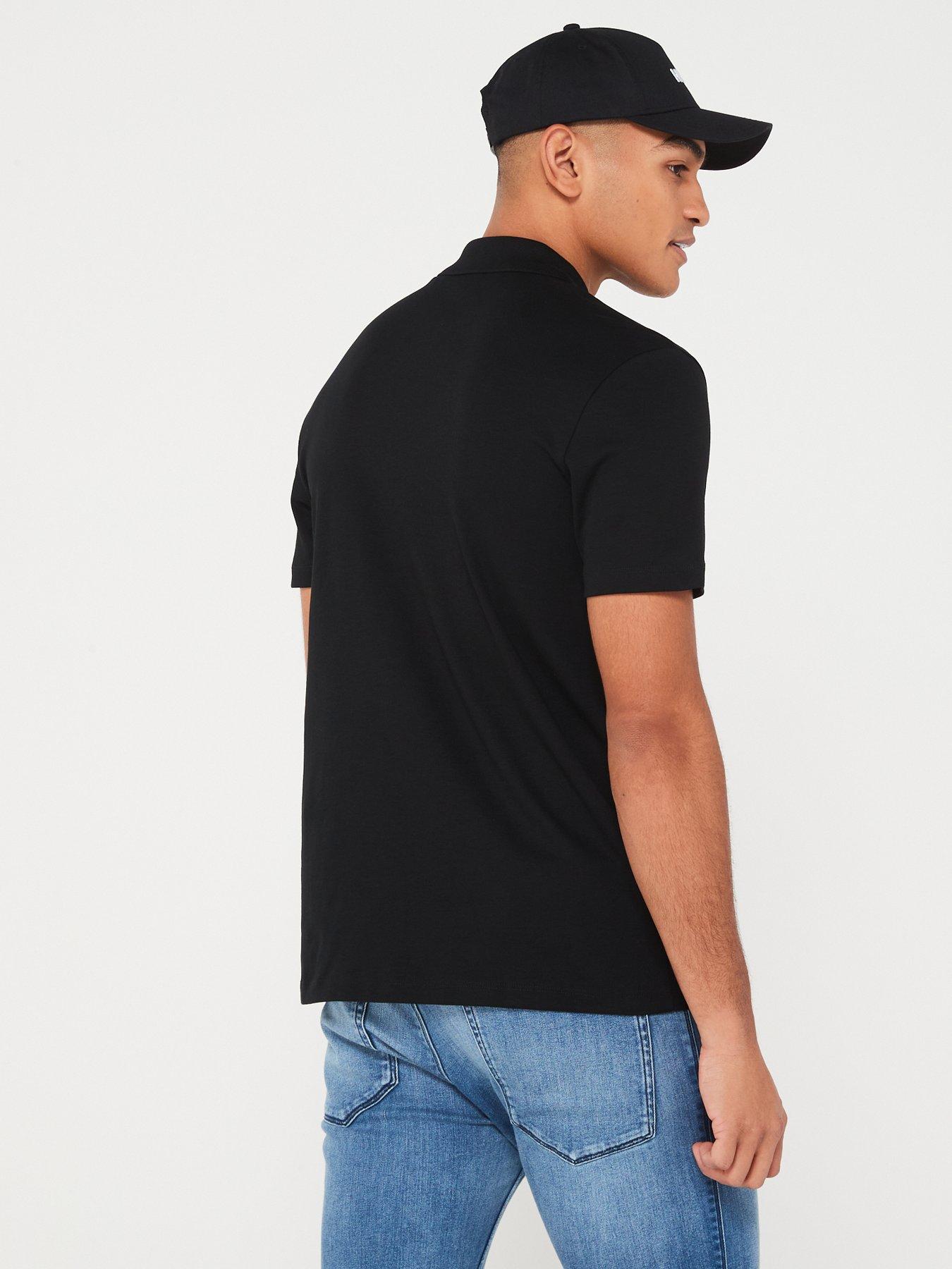 hugo-deresom241-regular-fit-polo-shirt-blacknbspstillFront