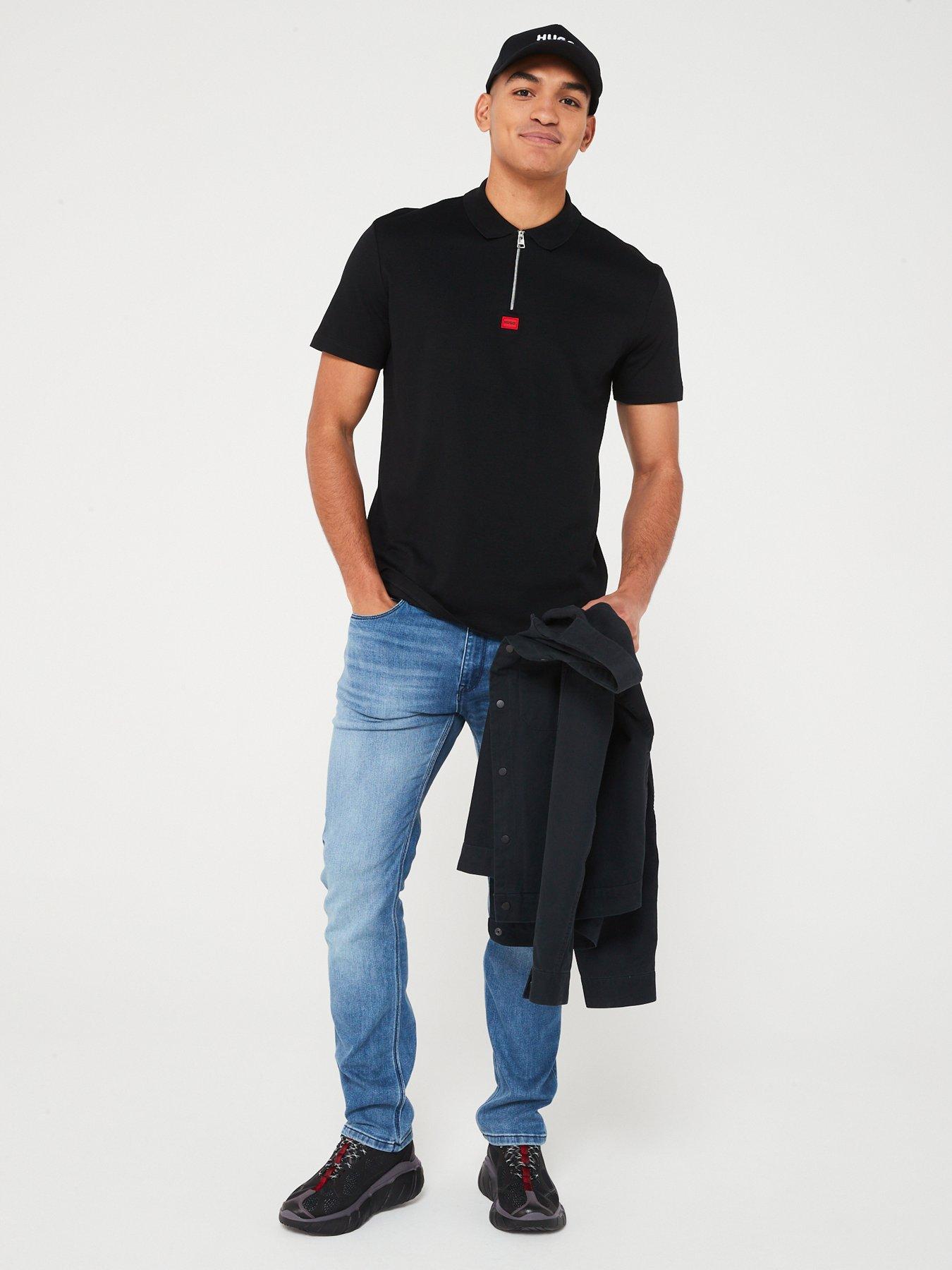 hugo-deresom241-regular-fit-polo-shirt-blacknbspback