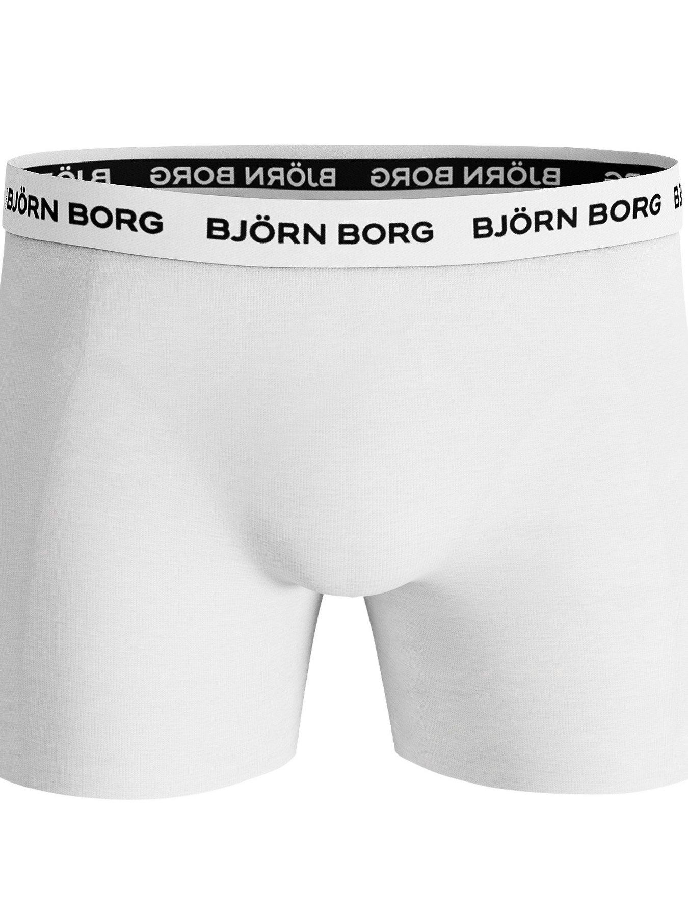 Bjorn Borg Mens Bjorn Borg Performance Boxer 2 Pack - Blue