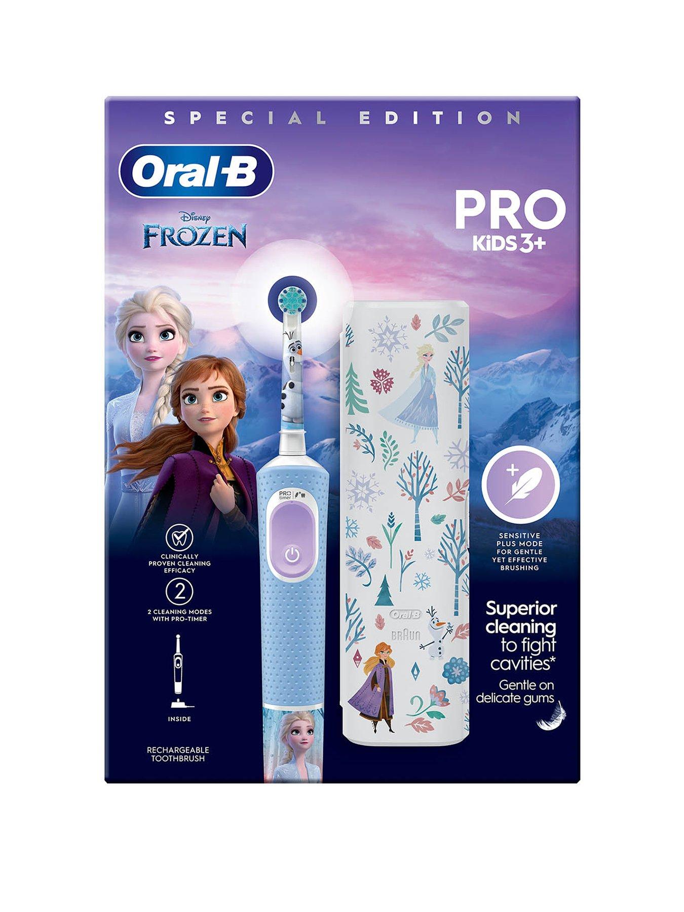 Oral-B Pro Kids Frozen Electric Toothbrush + Travel Case