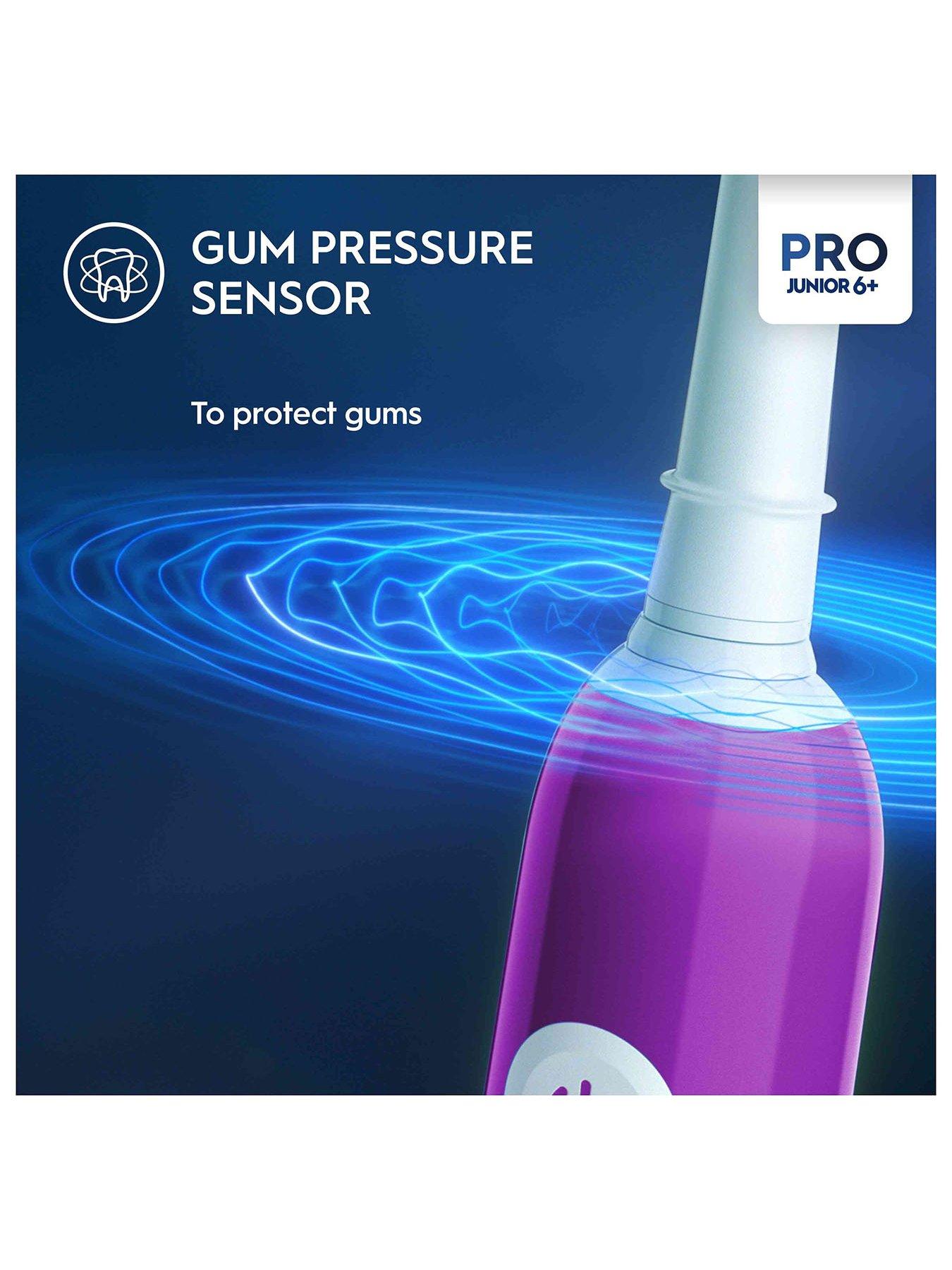 Image 3 of 7 of Oral-B Oral-B Pro Junior 6+ Purple Electric Toothbrush