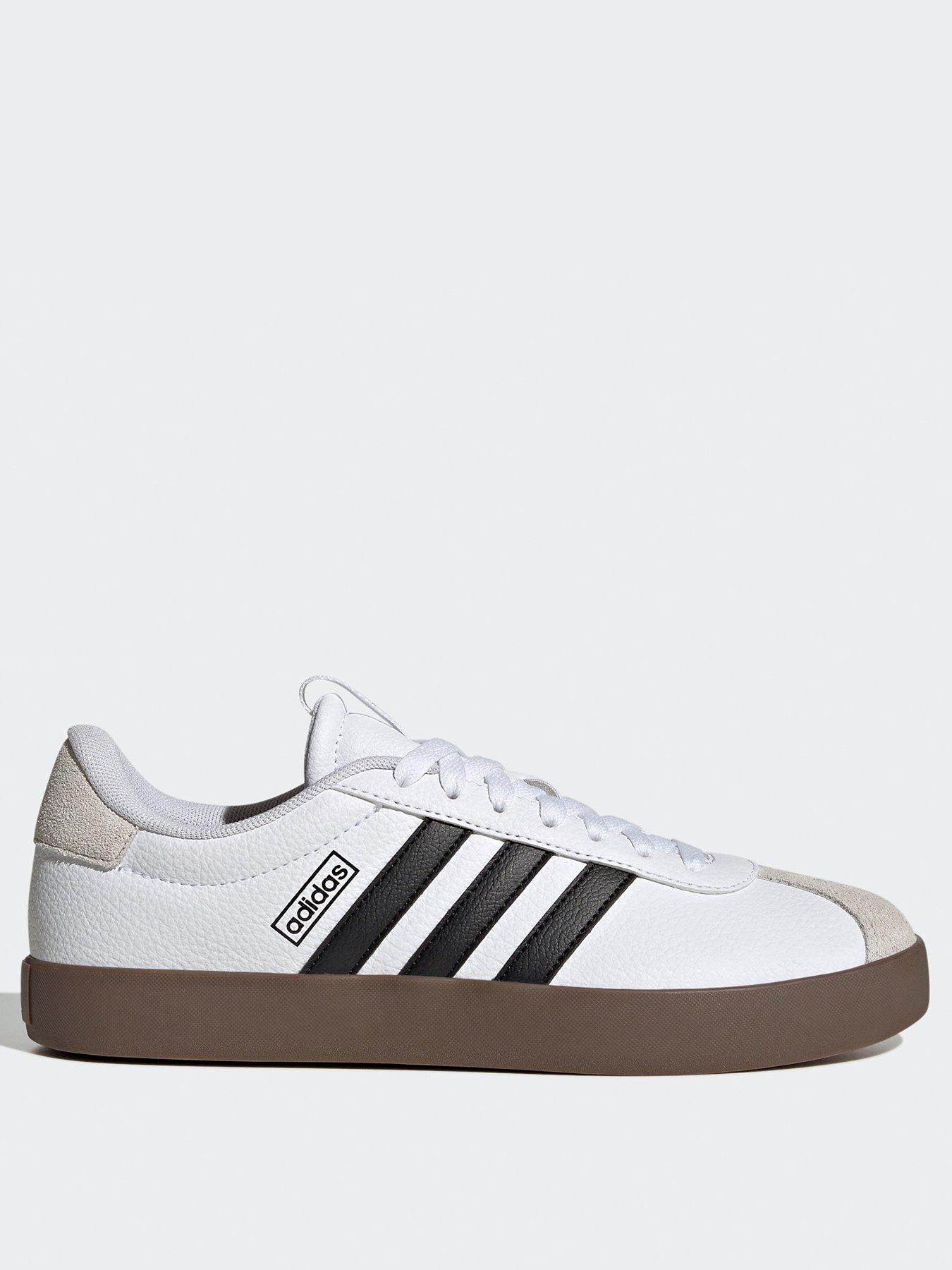 Image 2 of 8 of adidas Sportswear Womens VL Court 3.0 Trainers - White/Black
