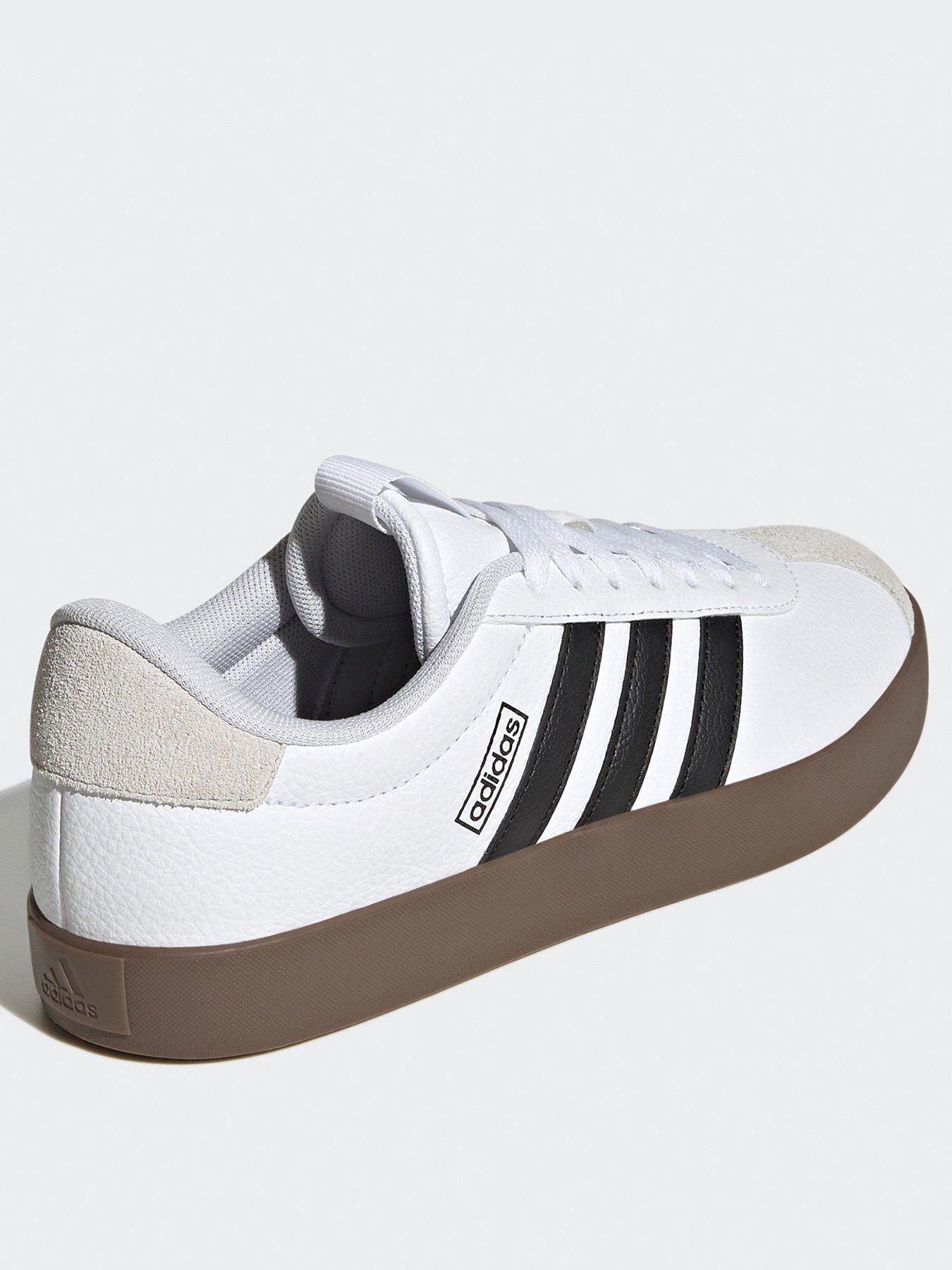 Image 3 of 8 of adidas Sportswear Womens VL Court 3.0 Trainers - White/Black