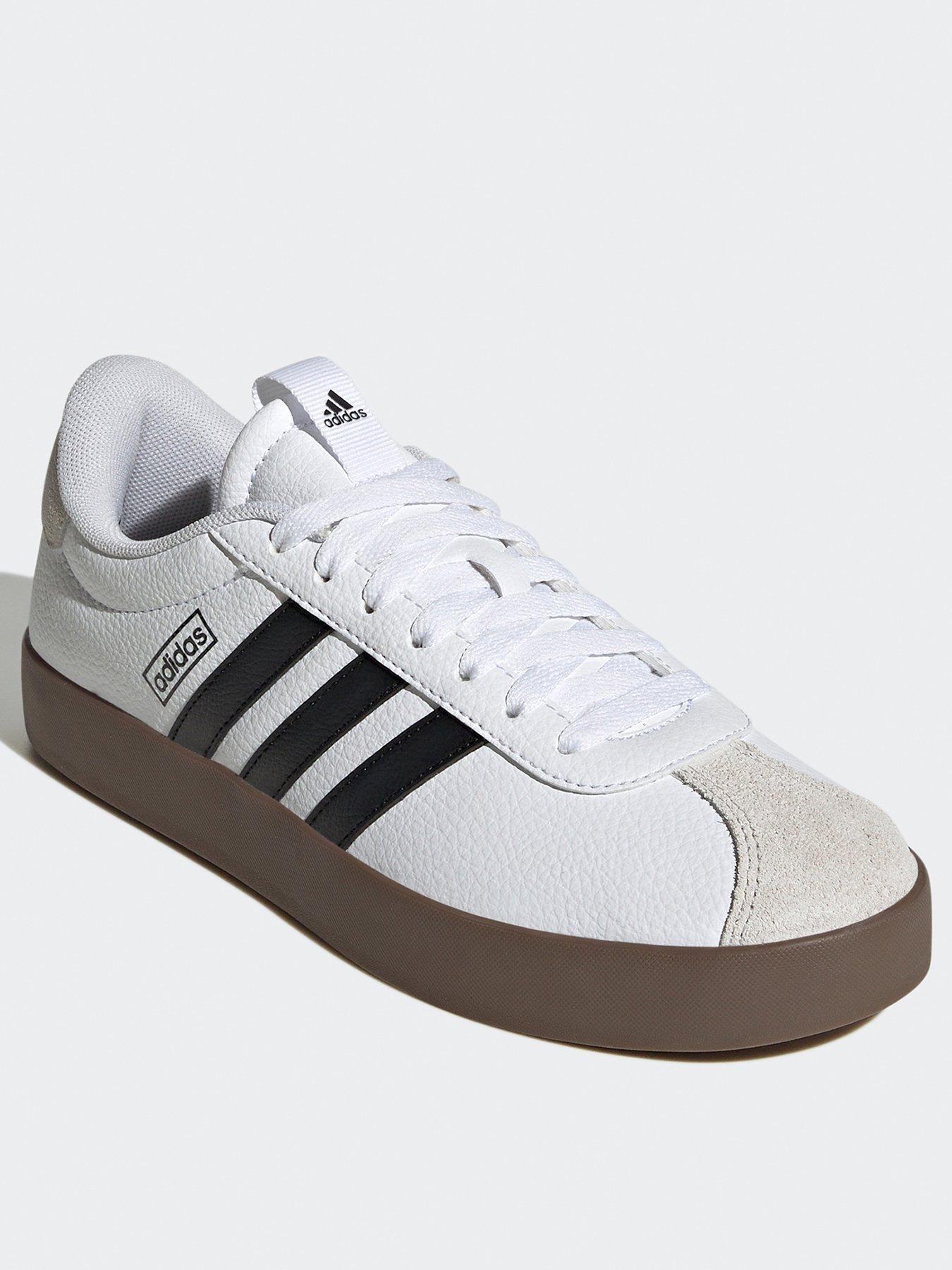 Image 4 of 8 of adidas Sportswear Womens VL Court 3.0 Trainers - White/Black