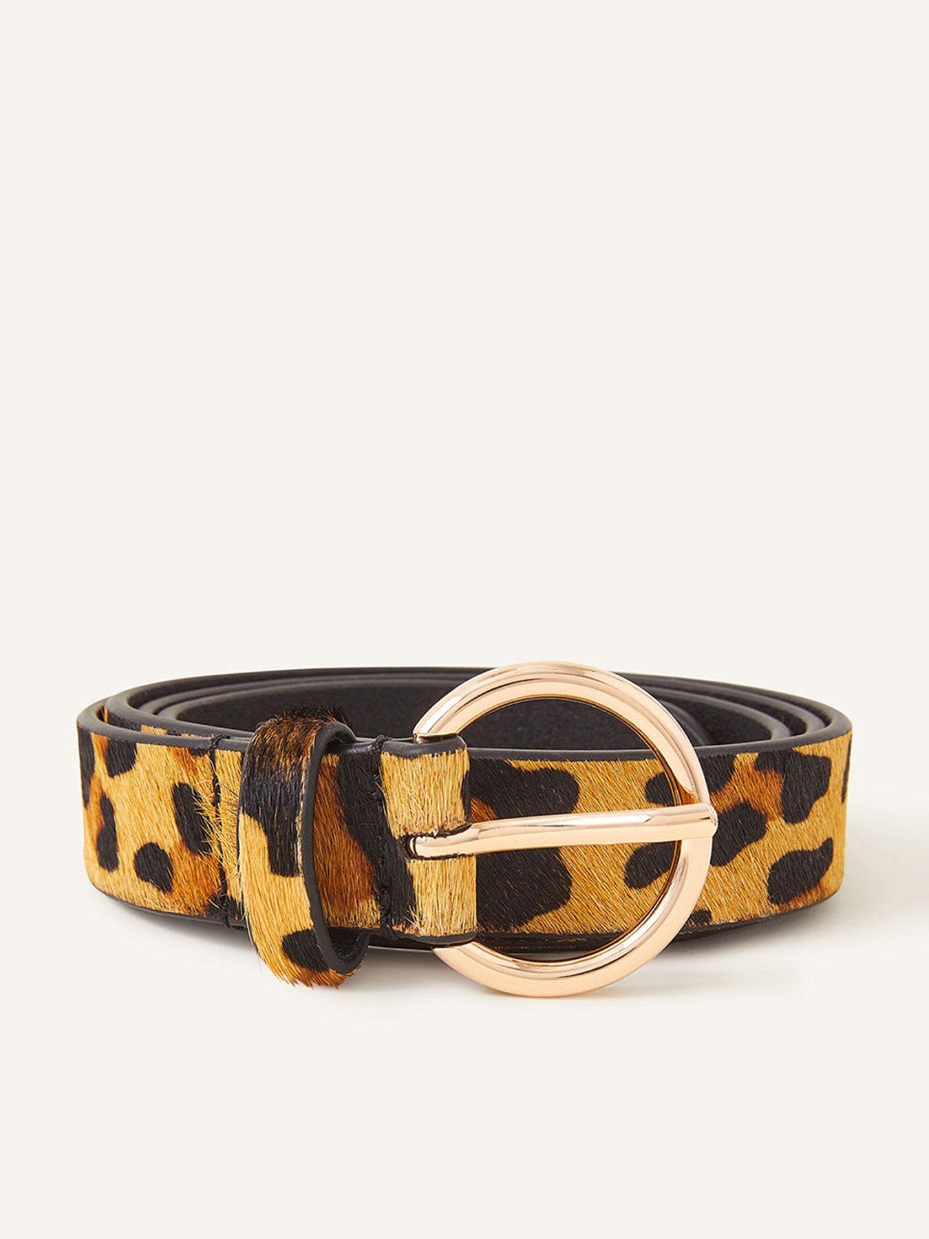 Image 1 of 3 of Accessorize Leather Animal Belt