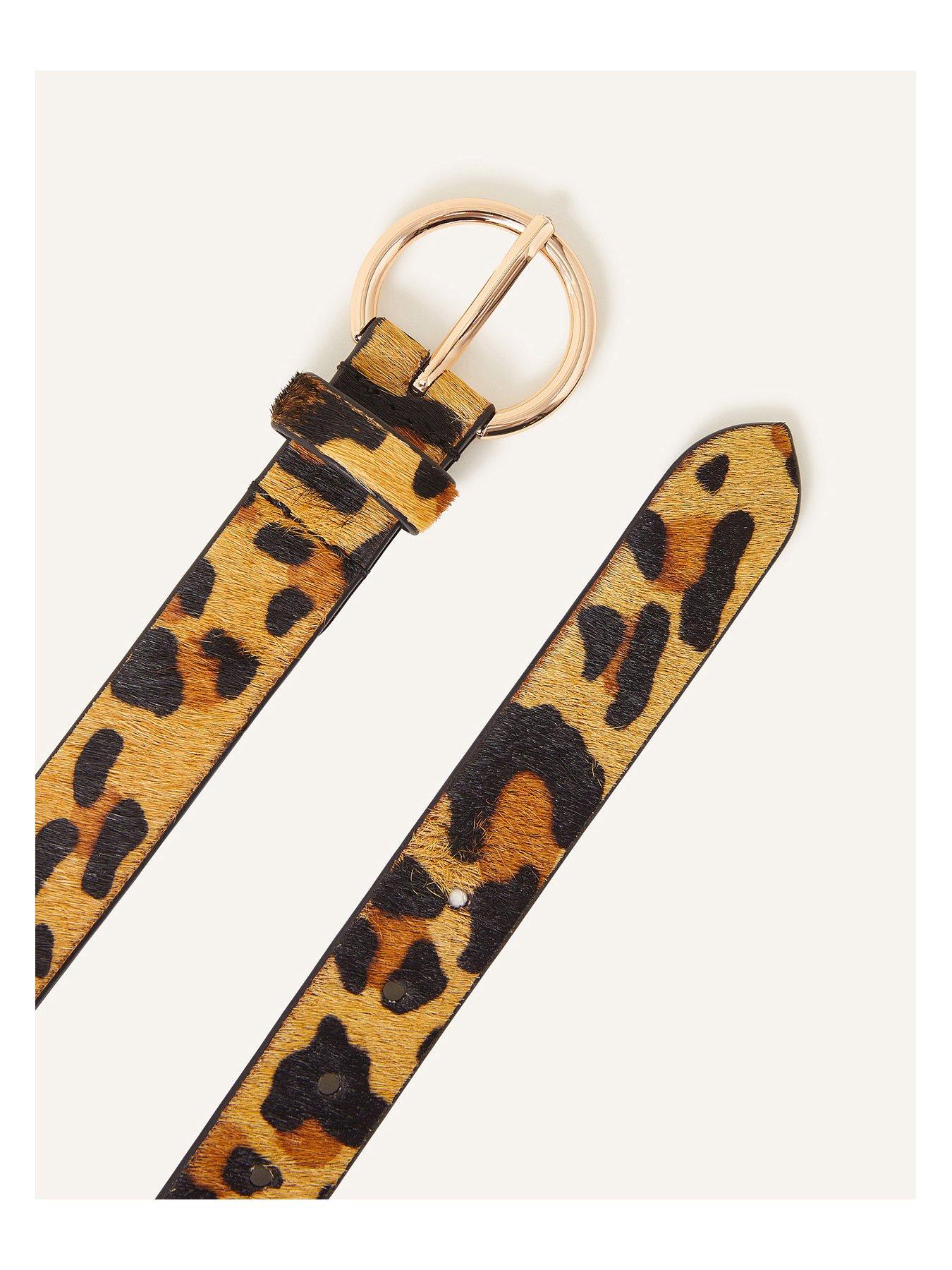 Image 3 of 3 of Accessorize Leather Animal Belt