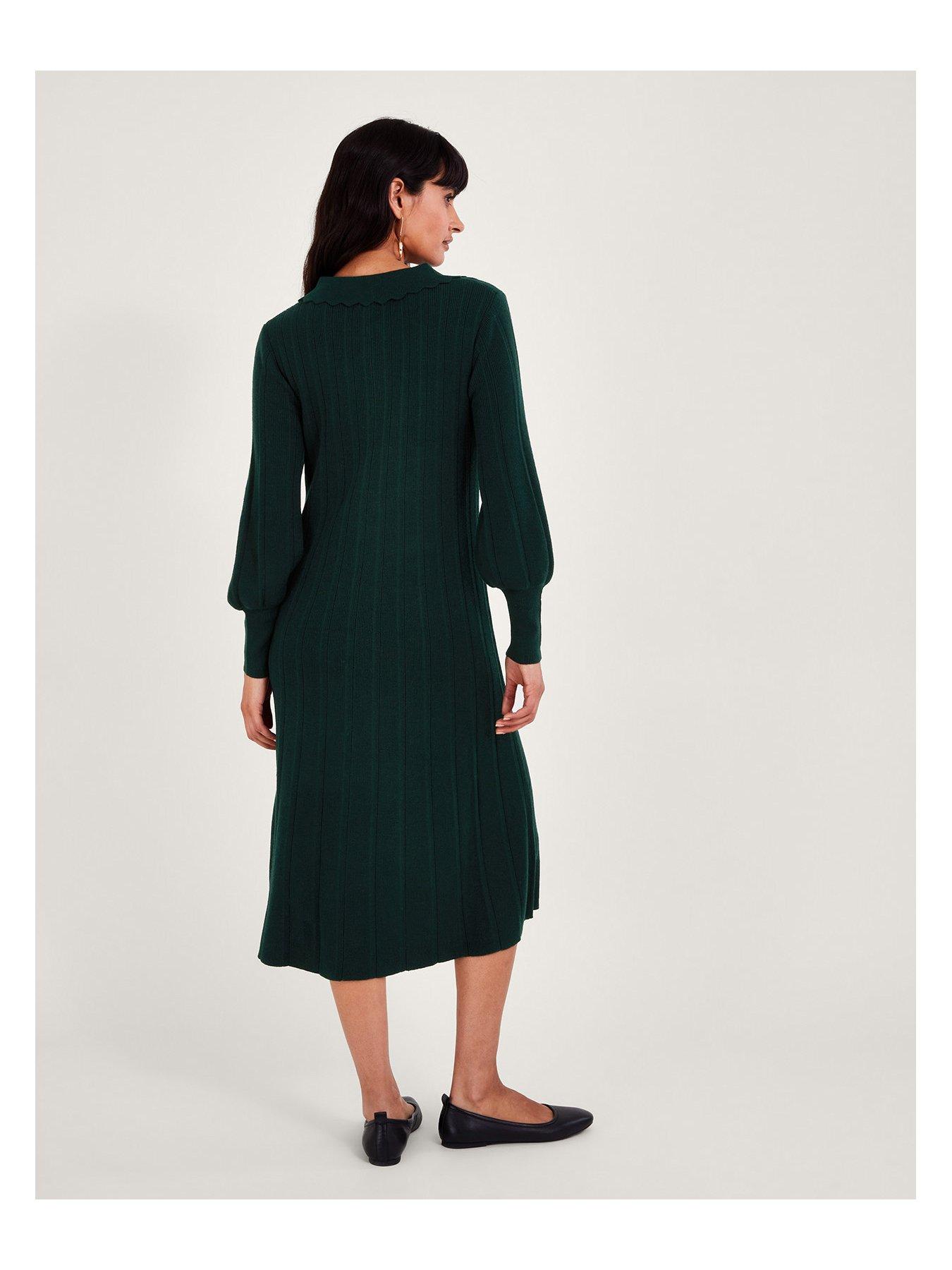 Monsoon top green dress