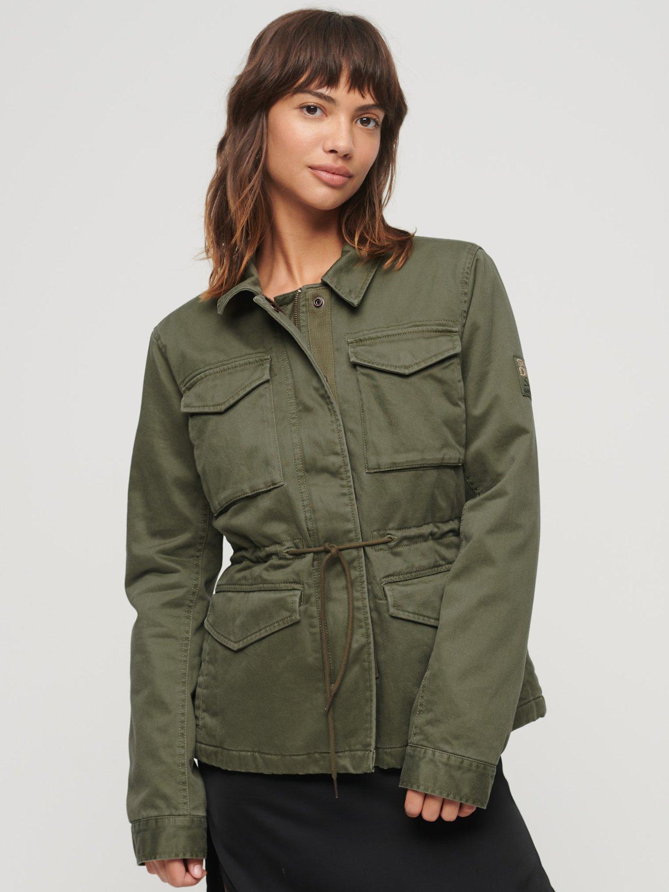 Superdry field jacket green hotsell