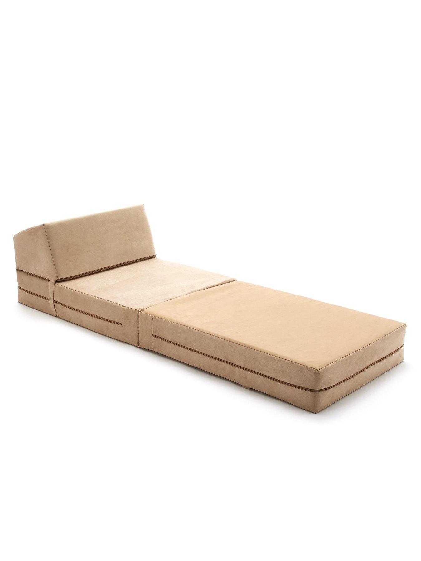 Fold up deals mattress chair