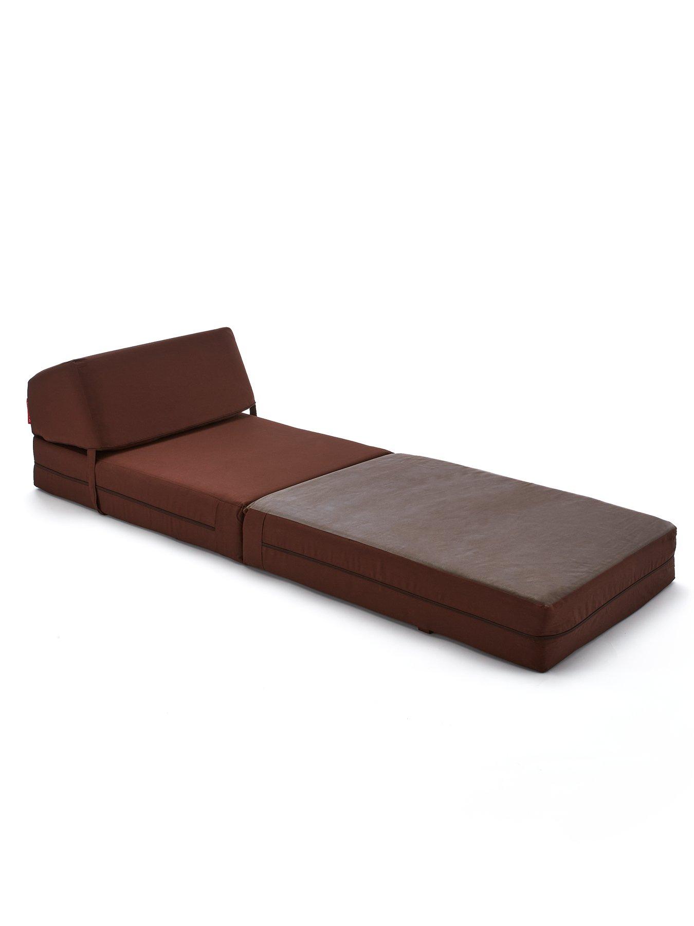 kaikoo-single-folding-chair-bed-chocolateback