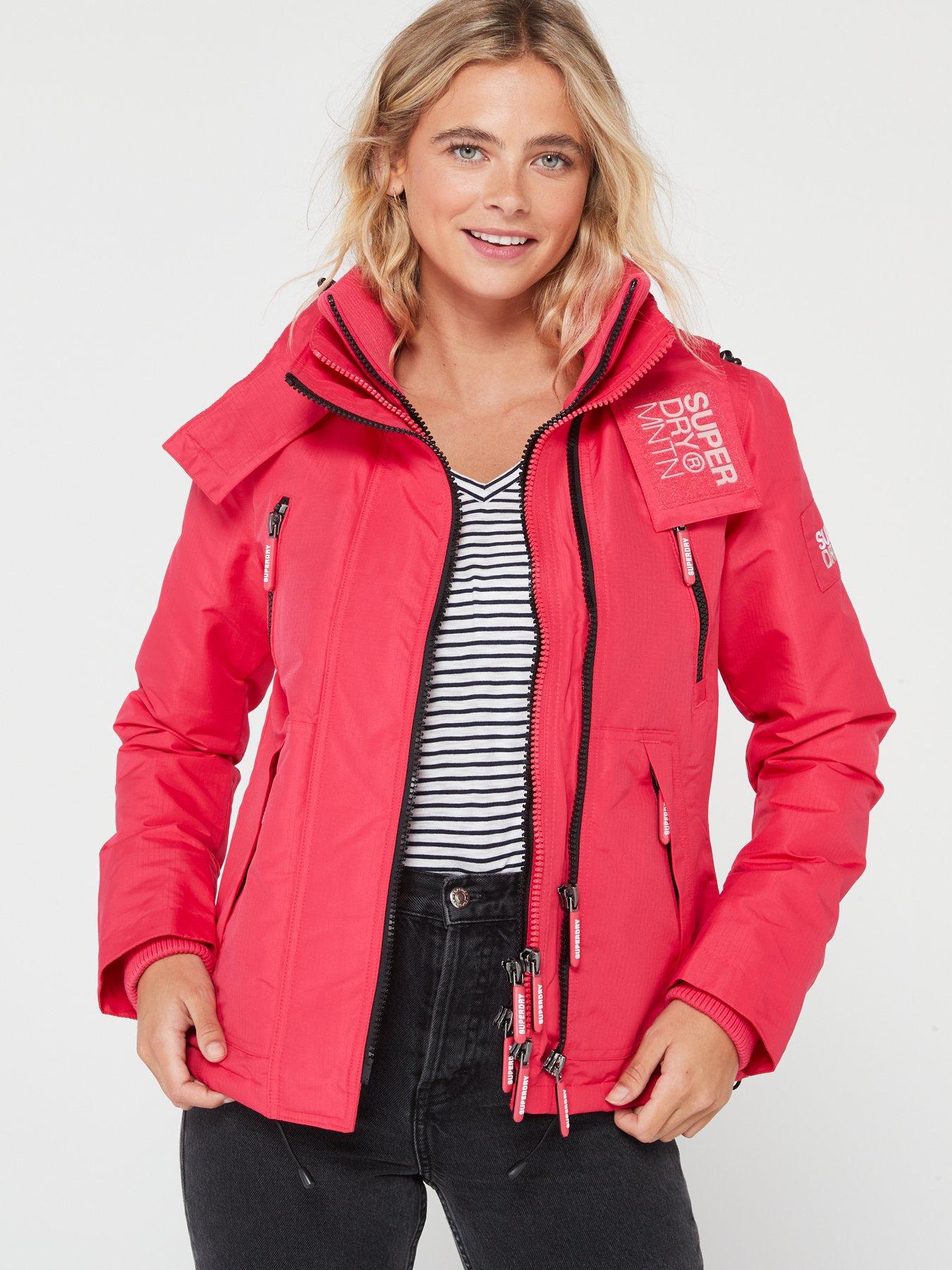 Code Expedition Longline Padded Jacket - Red