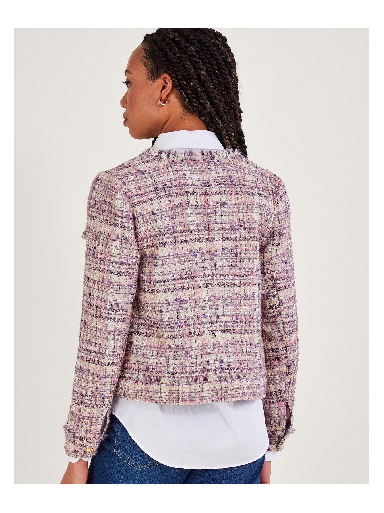 Toni Tweed Jacket Pink