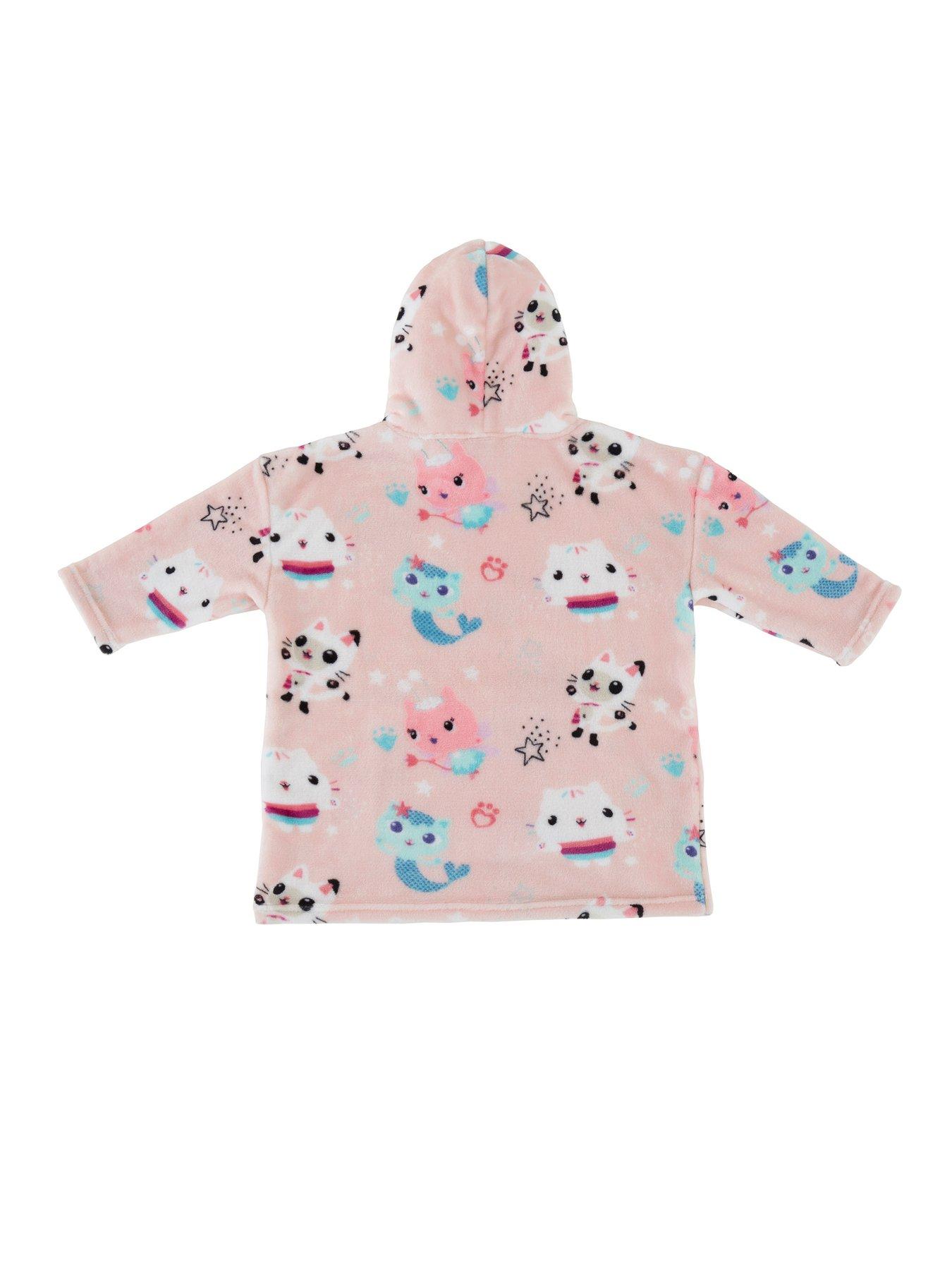 Image 4 of 7 of Gabbys Dollhouse Wearable Hooded Blanket &nbsp;Small - Pink
