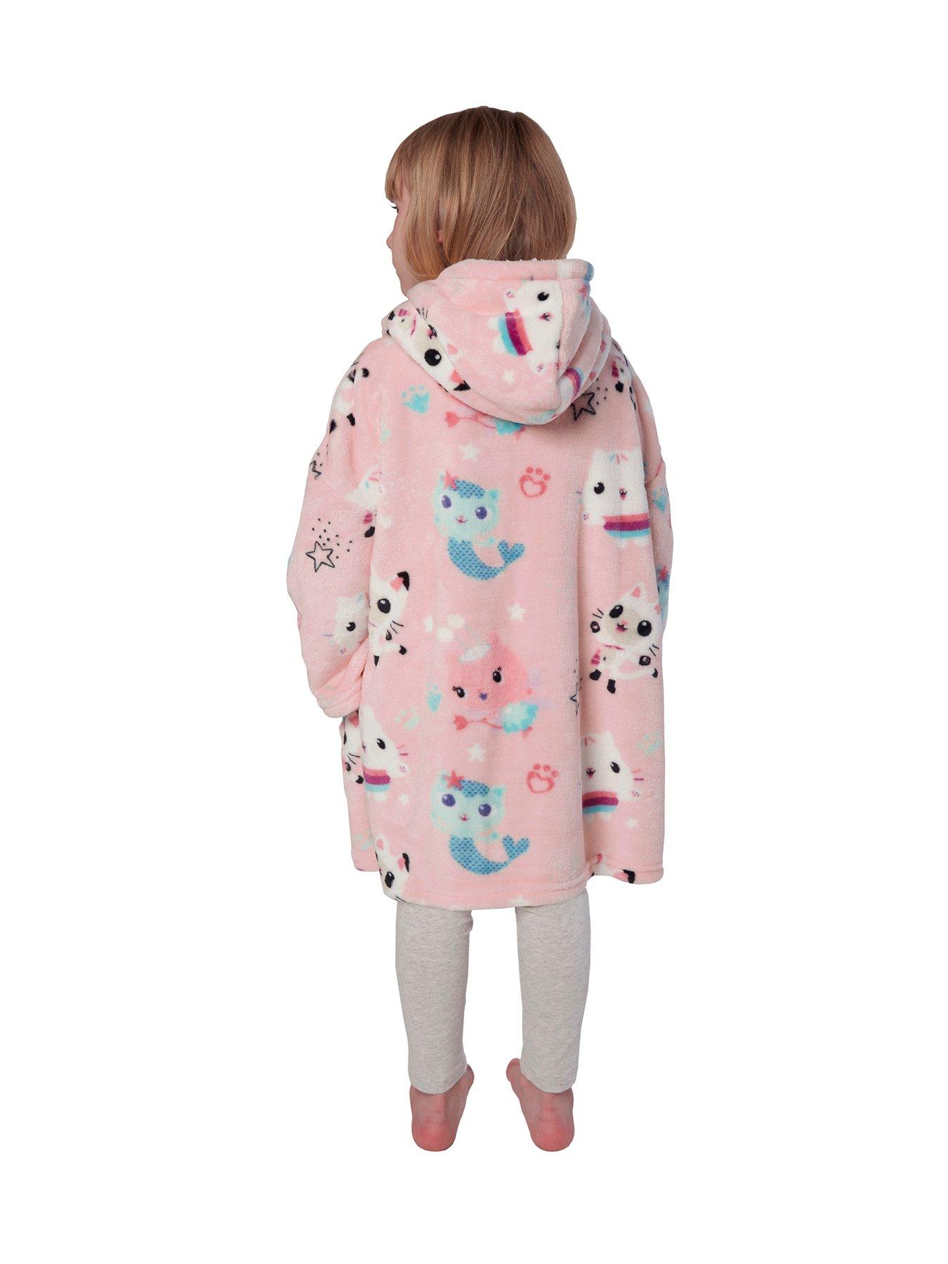 Image 6 of 7 of Gabbys Dollhouse Wearable Hooded Blanket &nbsp;Small - Pink