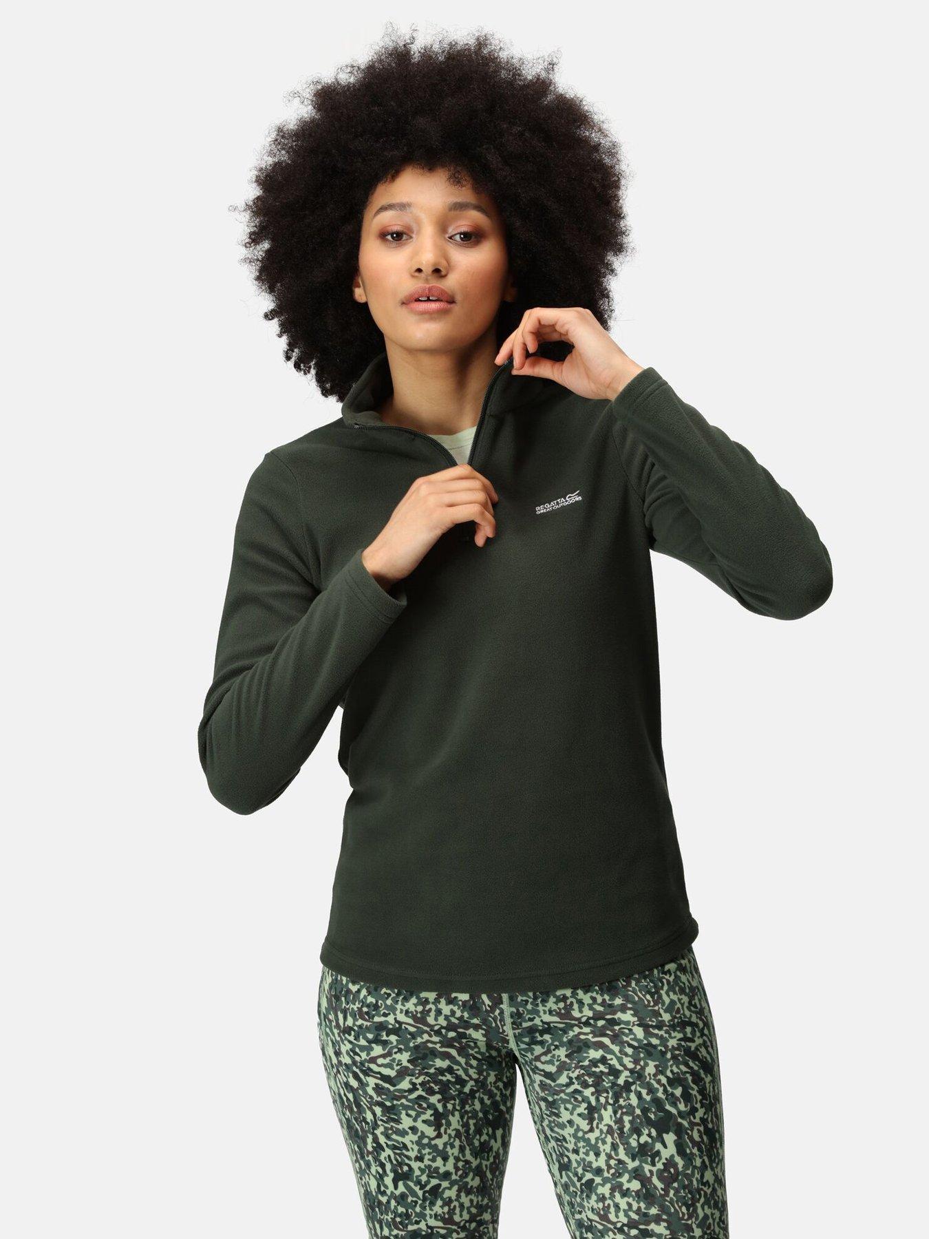 regatta-sweethart-fleece-dark-green