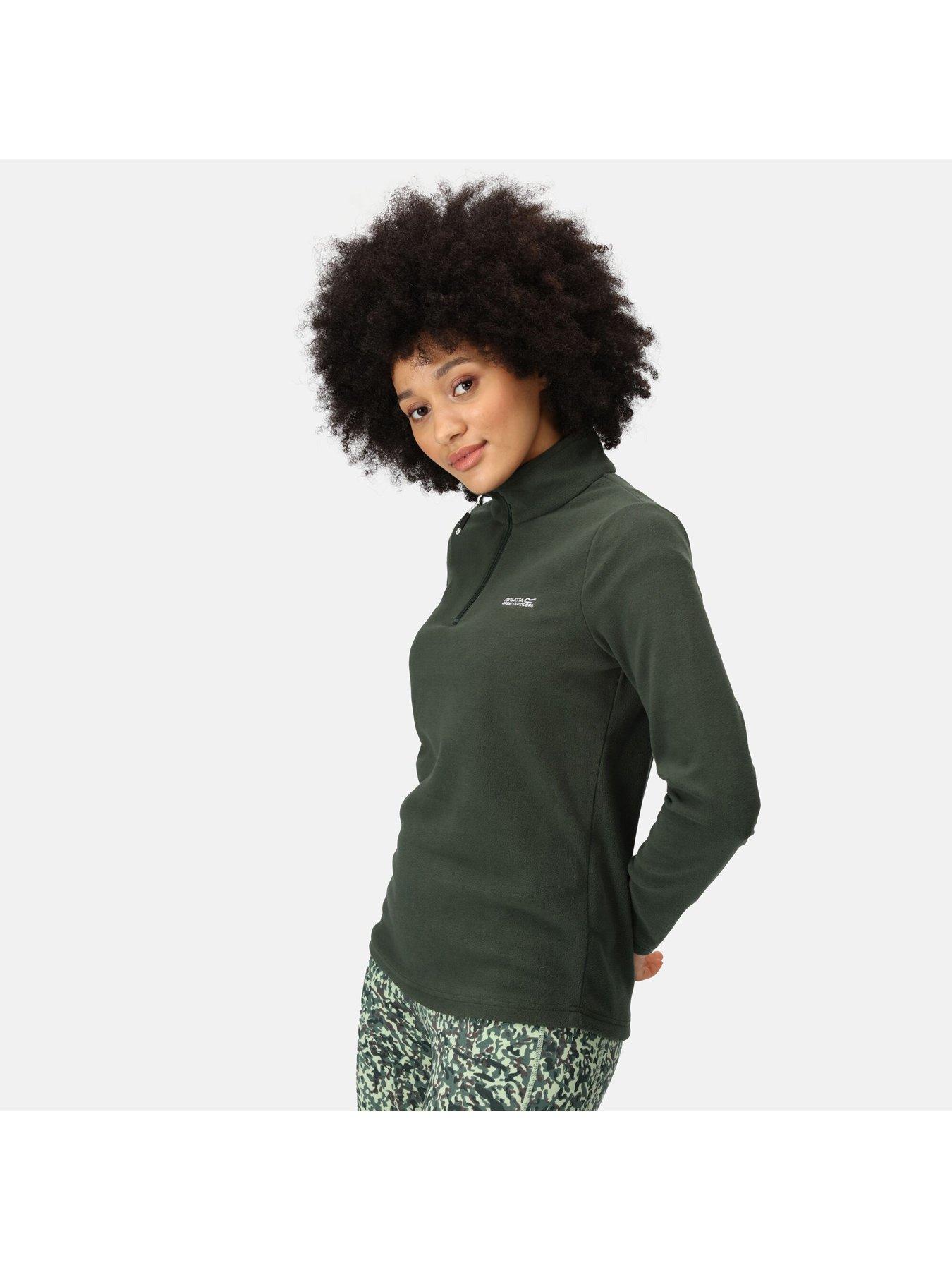 regatta-sweethart-fleece-dark-greenstillFront