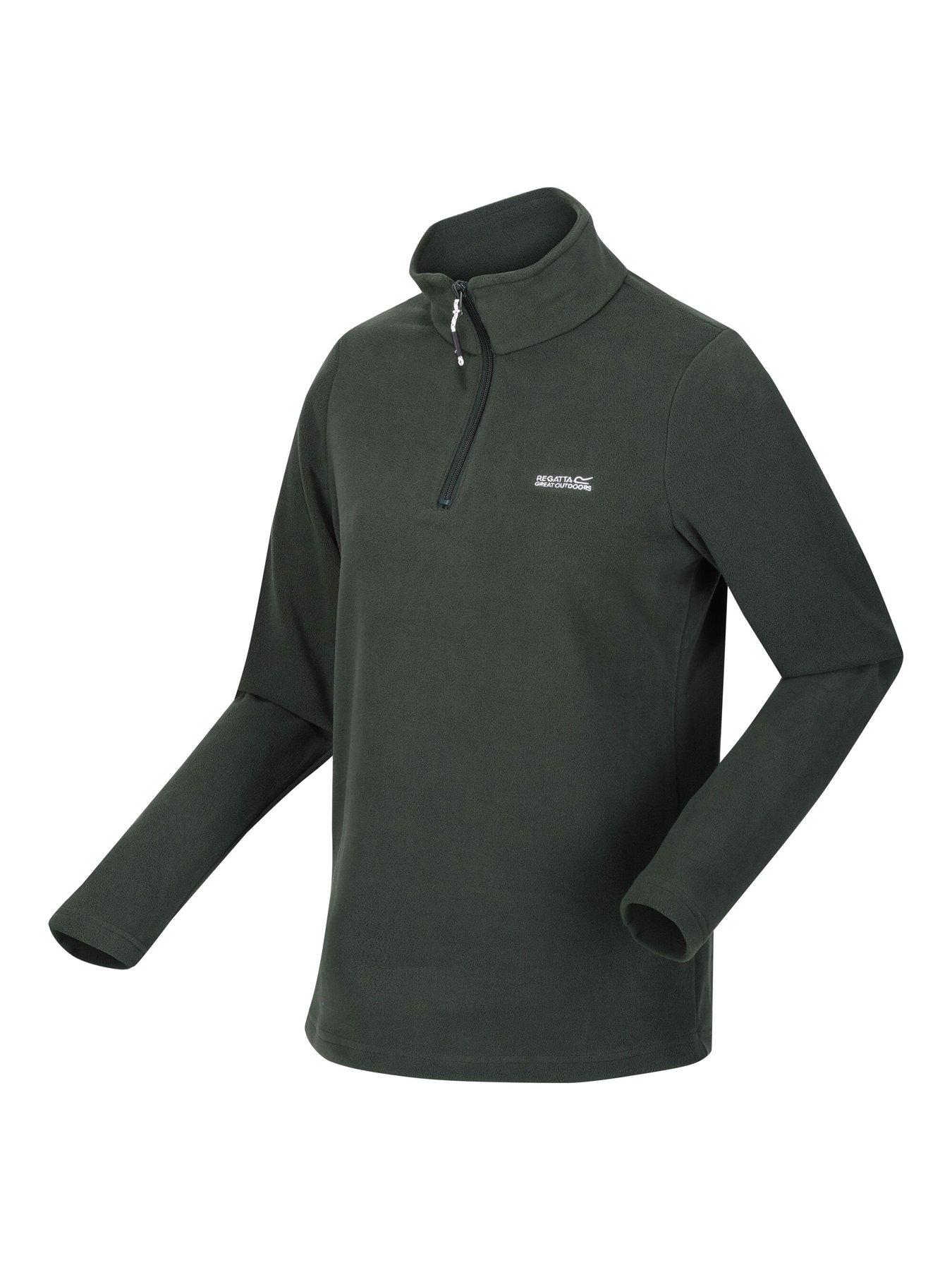 regatta-sweethart-fleece-dark-greendetail