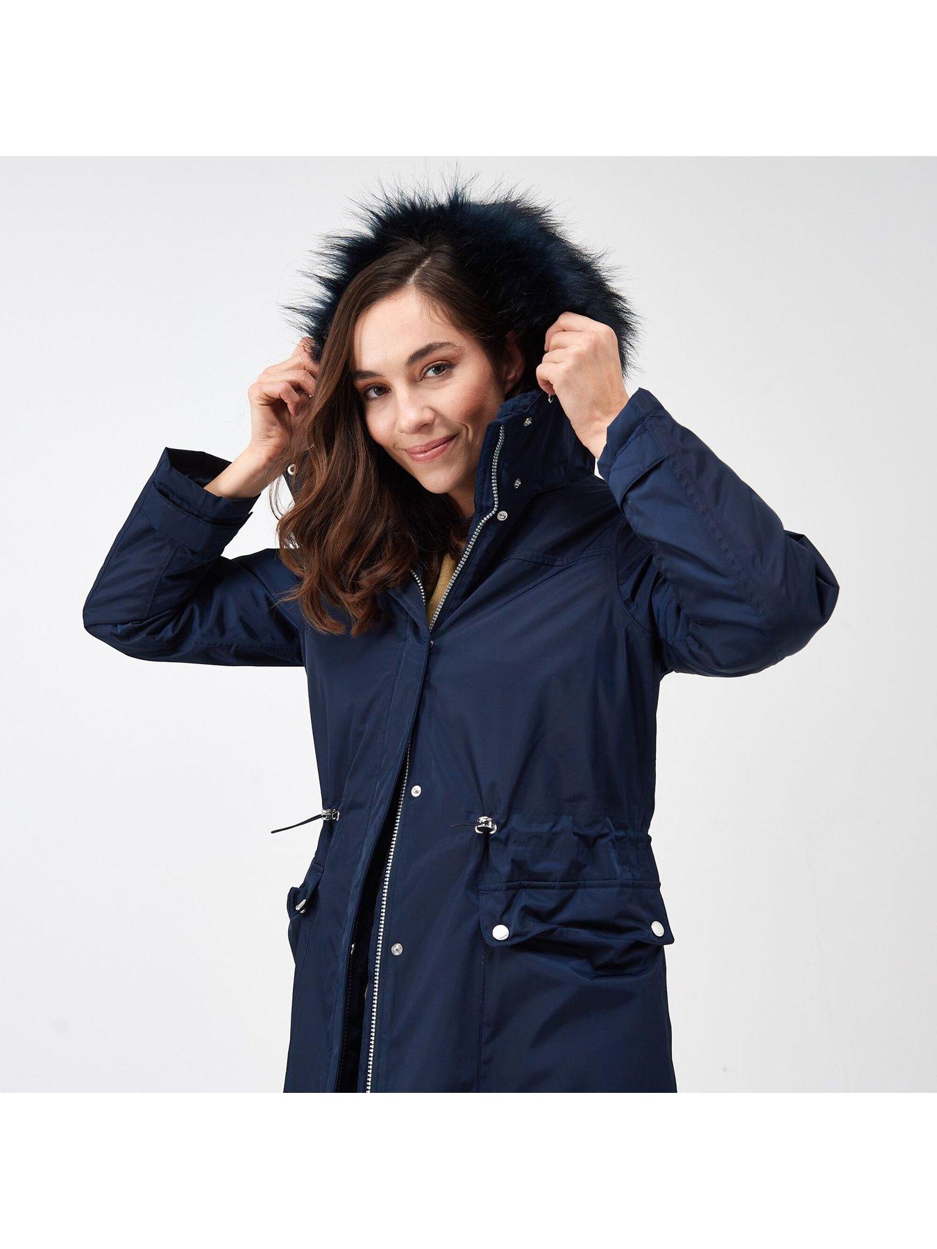 Lellani Jackets Waterproof Insulated - Navy