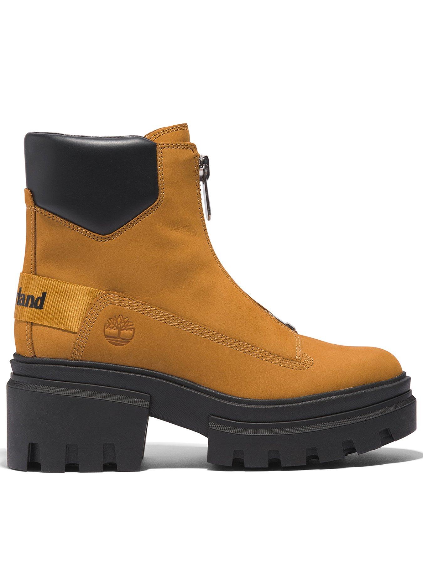 Timberland Timberland Everleigh Boot Front Zip Wheat Nubuck Very Ireland