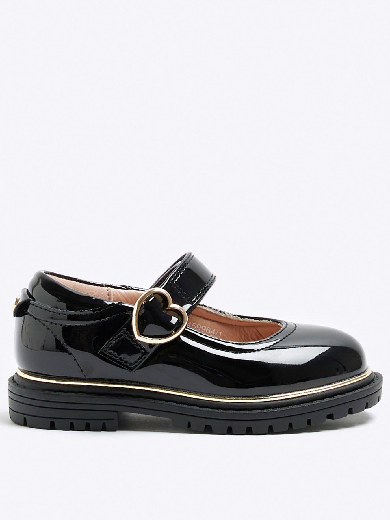 River island black hot sale slip on shoes