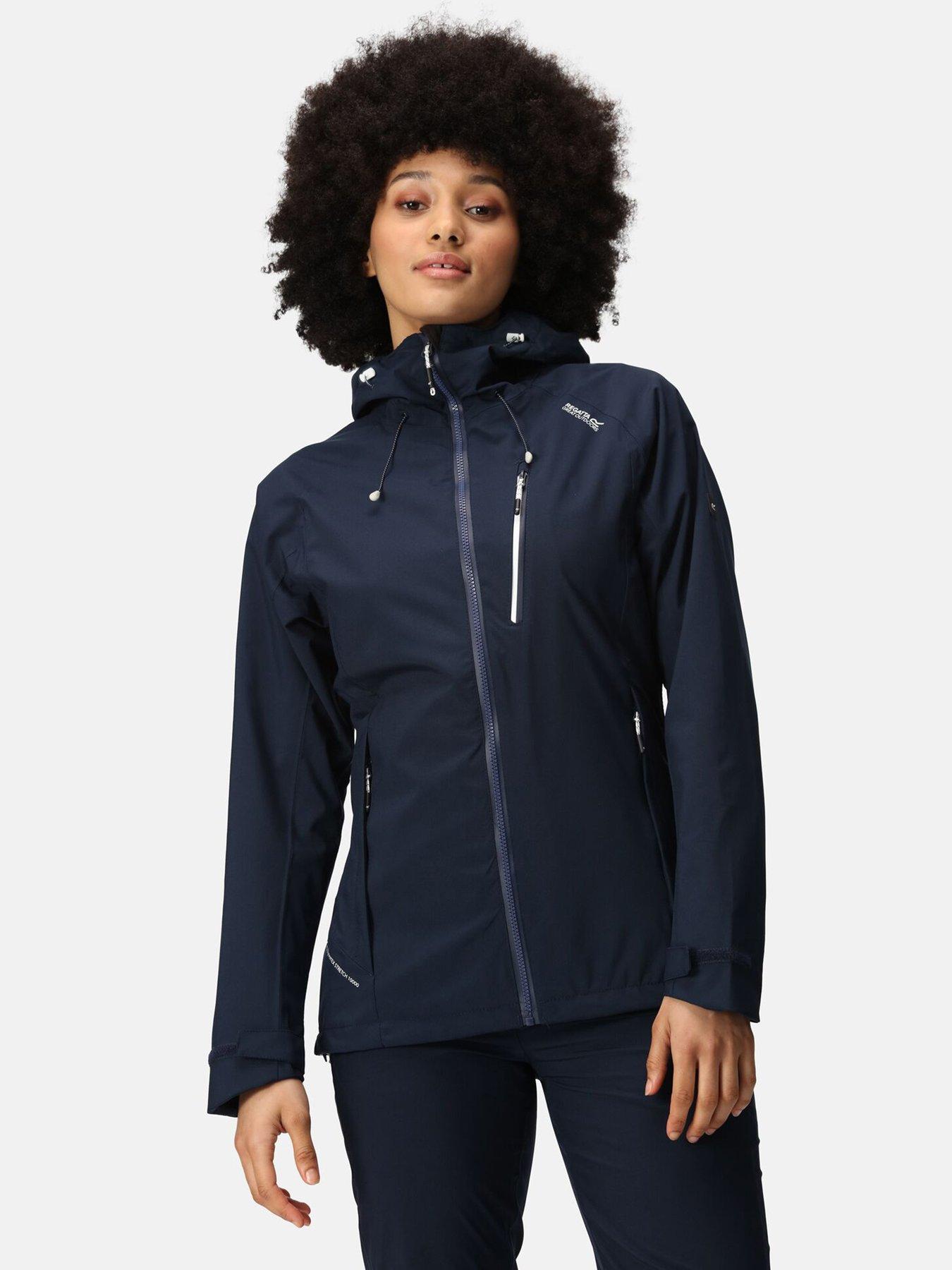 regatta-birchdale-waterproof-shell-navyfront