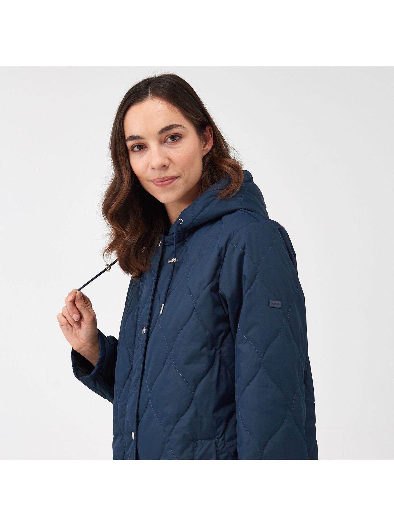 Jaycee Baffled/quilted Jackets - Navy