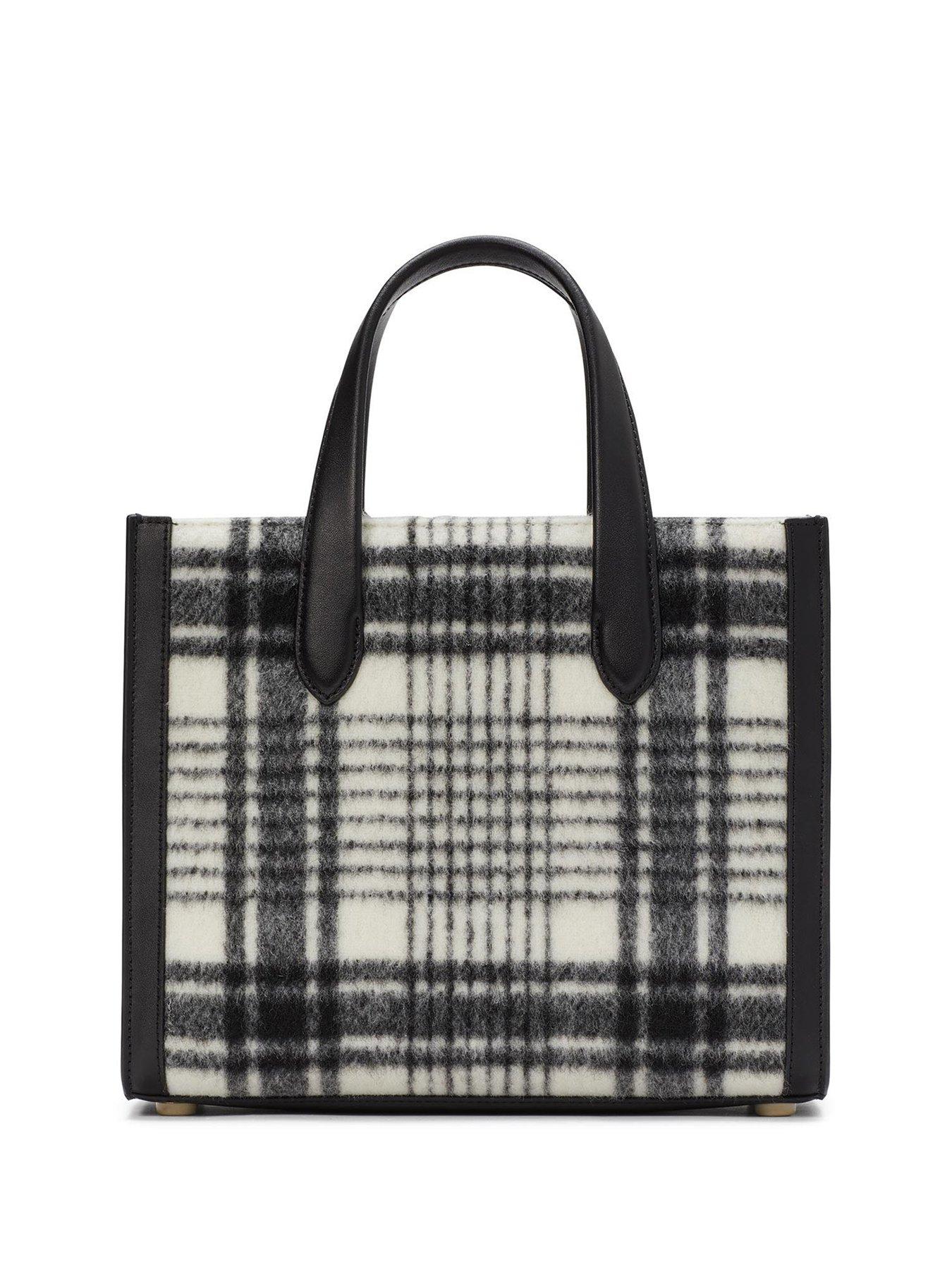 Manhattan Studio Plaid Small Tote