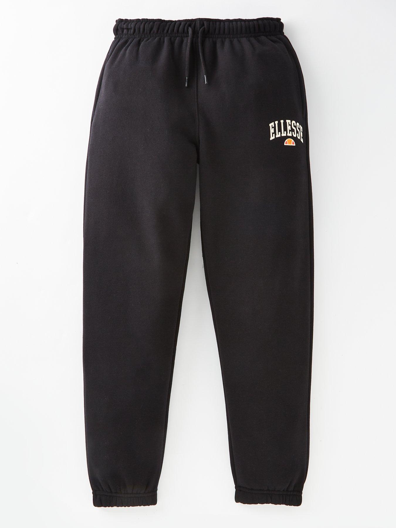 ellesse-older-girls-meleta-jog-pant-blackfront